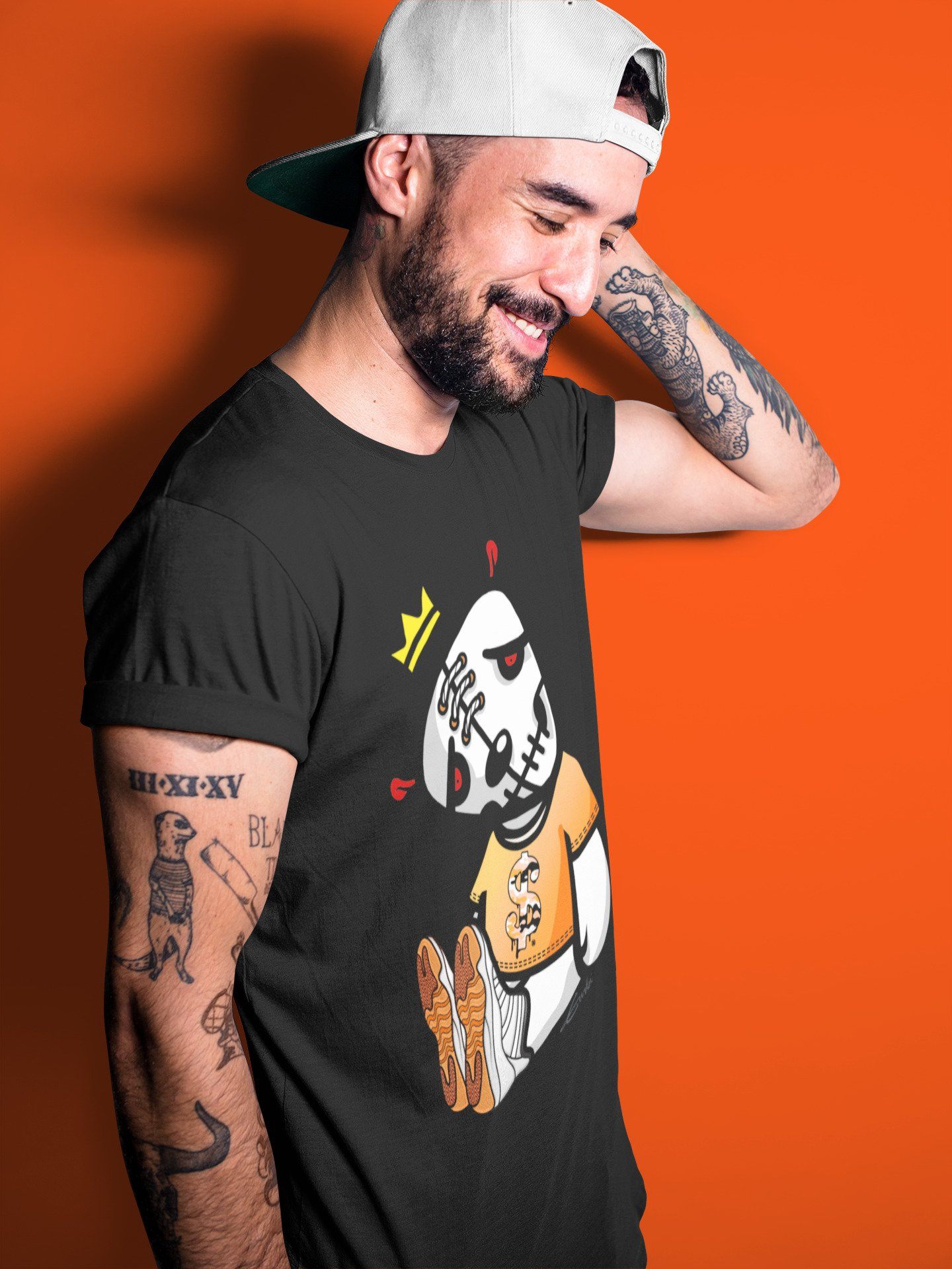 Dead Dolls Unisex Tops - Air Jordan 11 Citrus