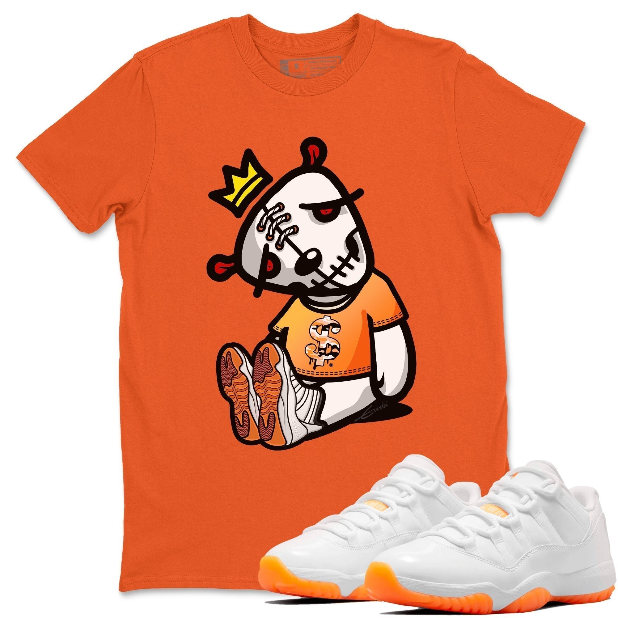 Dead Dolls Unisex Tops - Air Jordan 11 Citrus