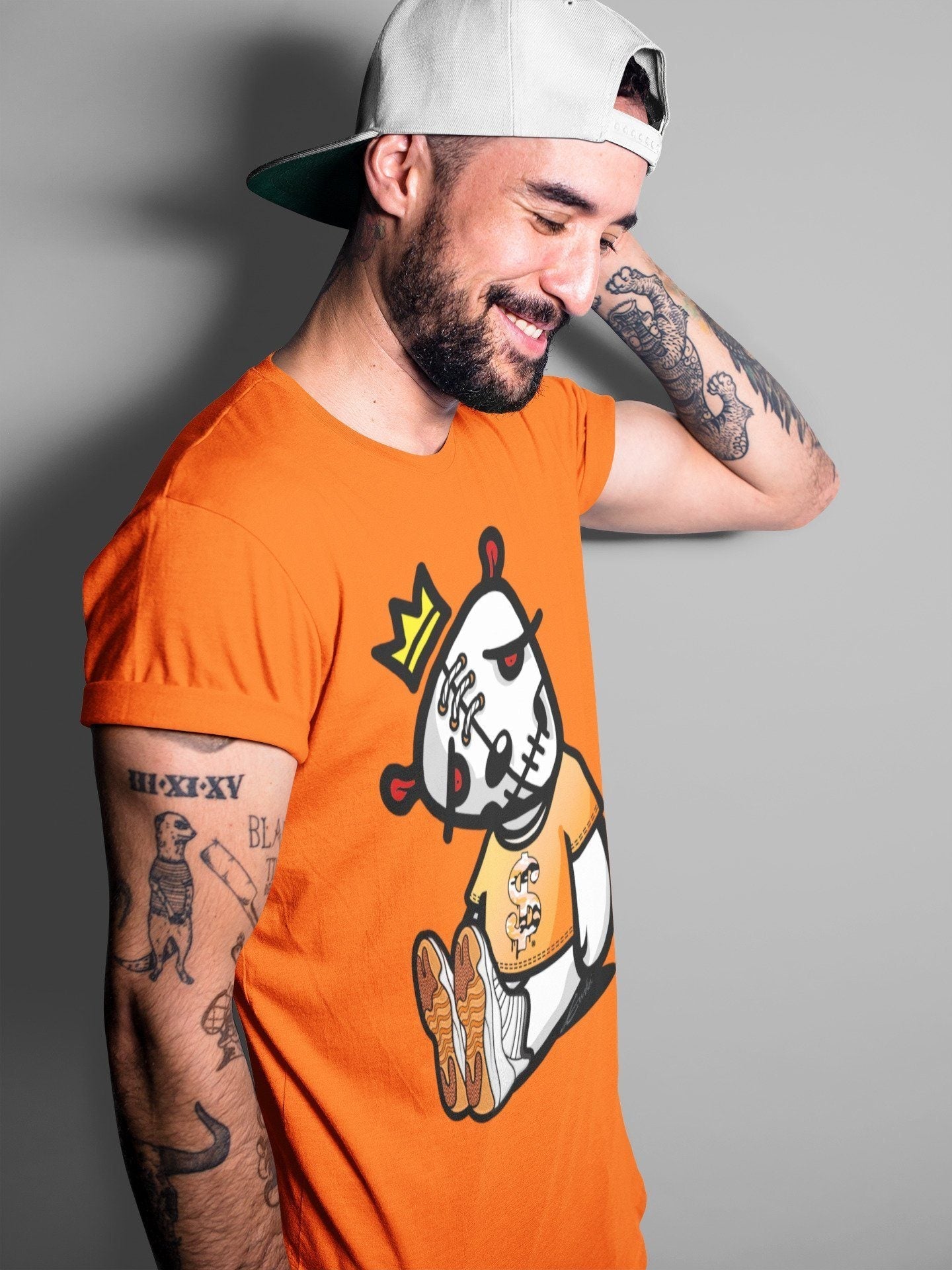 Dead Dolls Unisex Tops - Air Jordan 11 Citrus
