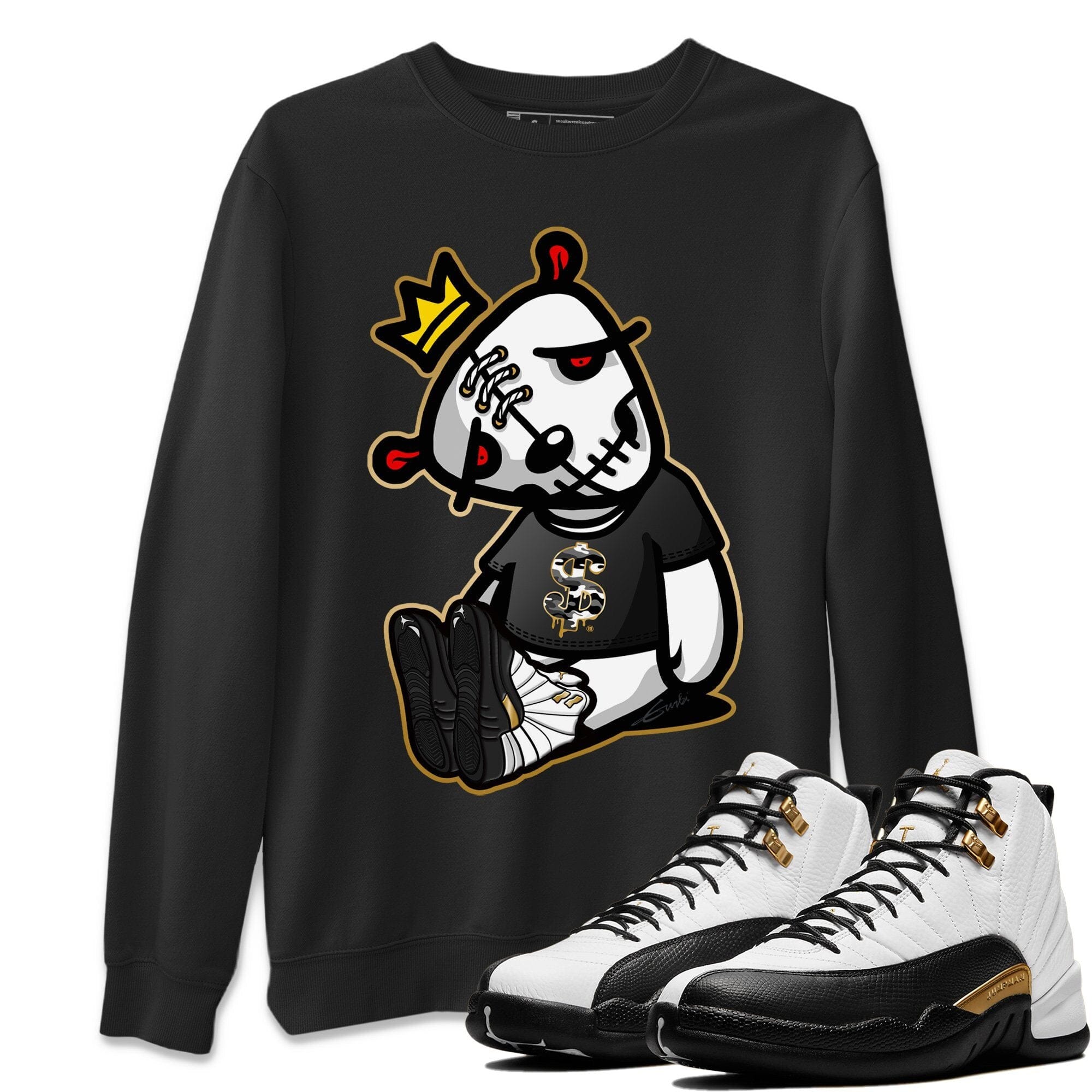 Dead Dolls Unisex Tops - Air Jordan 12 Royalty