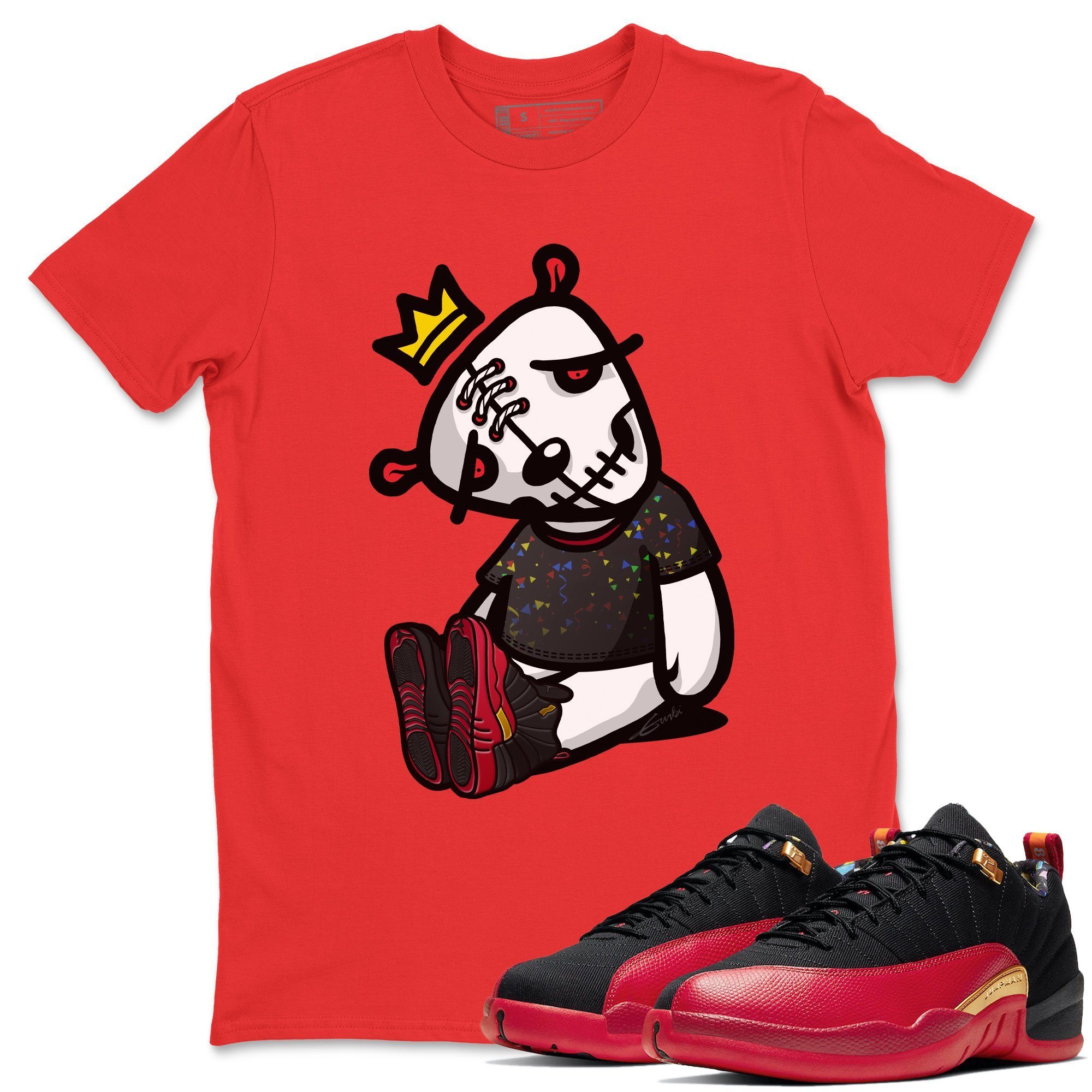 Dead Dolls Unisex Tops - Air Jordan 12 Super Bowl