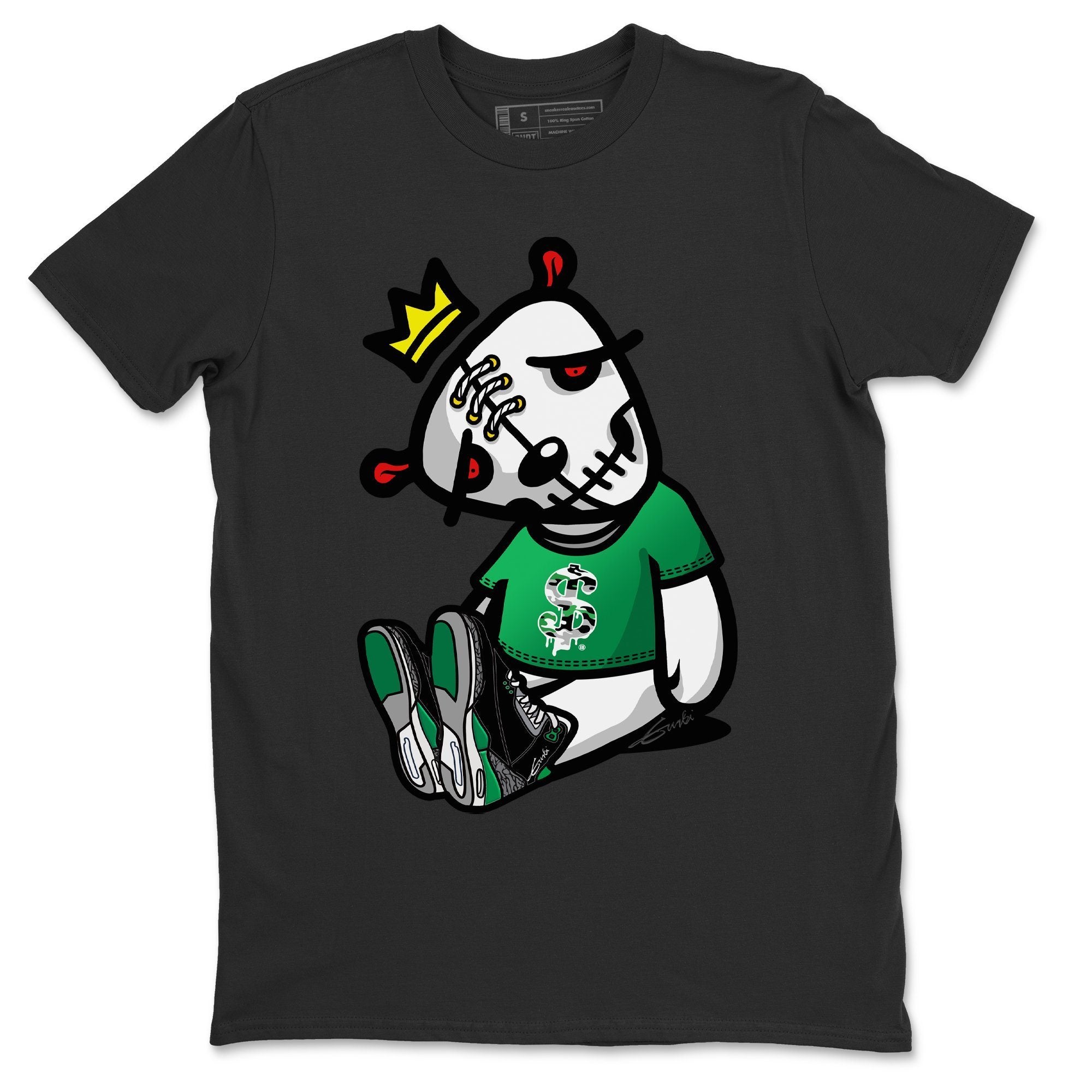 Dead Dolls Unisex Tops - Air Jordan 3 Pine Green