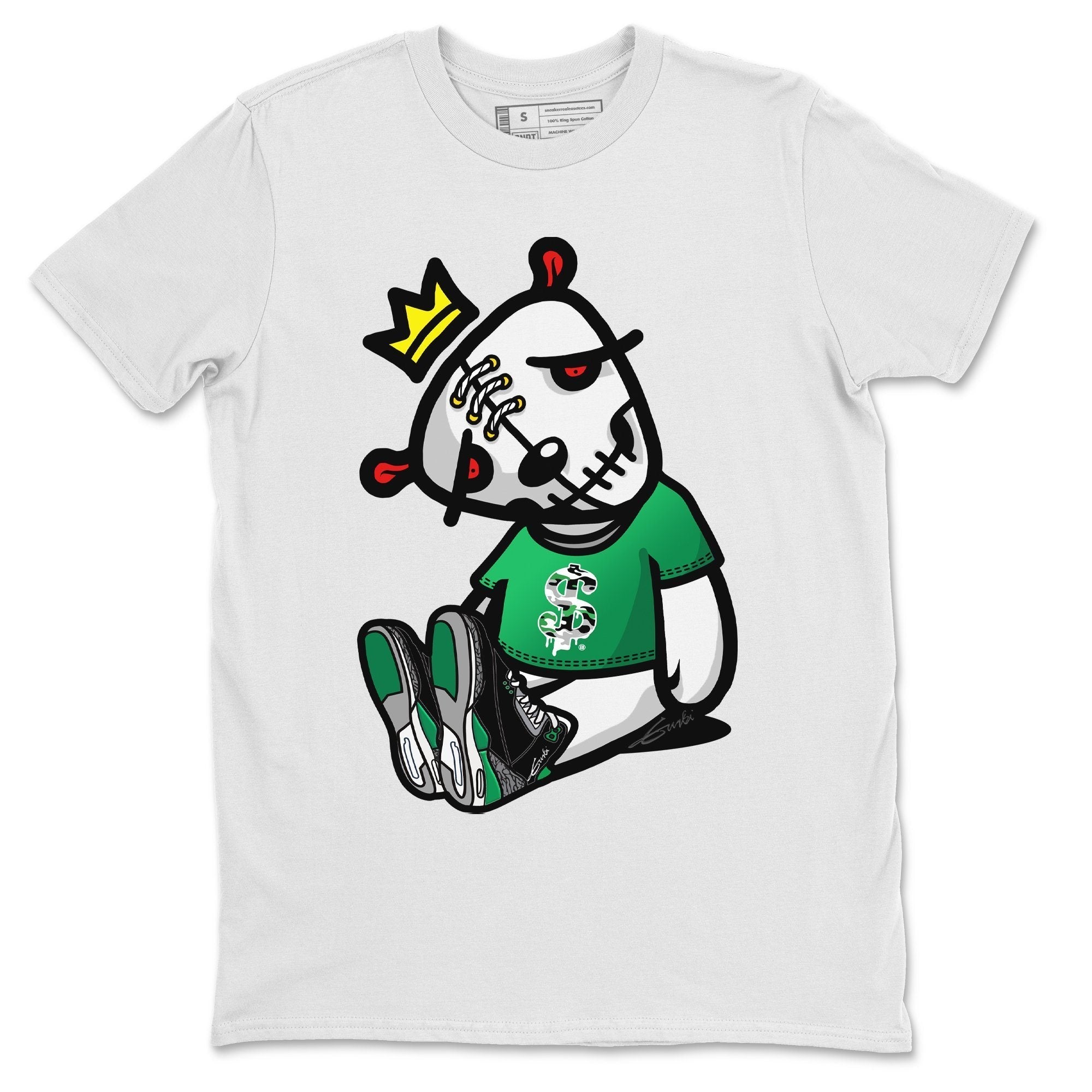 Dead Dolls Unisex Tops - Air Jordan 3 Pine Green
