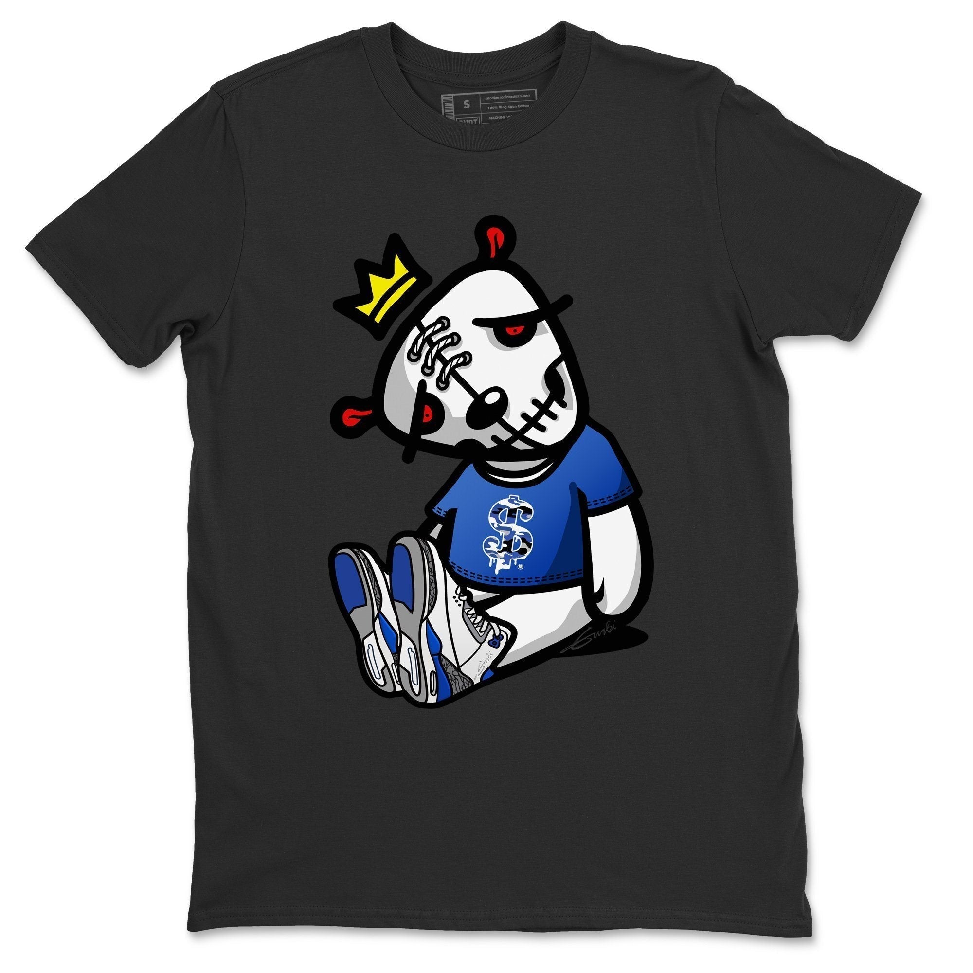 Dead Dolls Unisex Tops - Air Jordan 3 Racer Blue