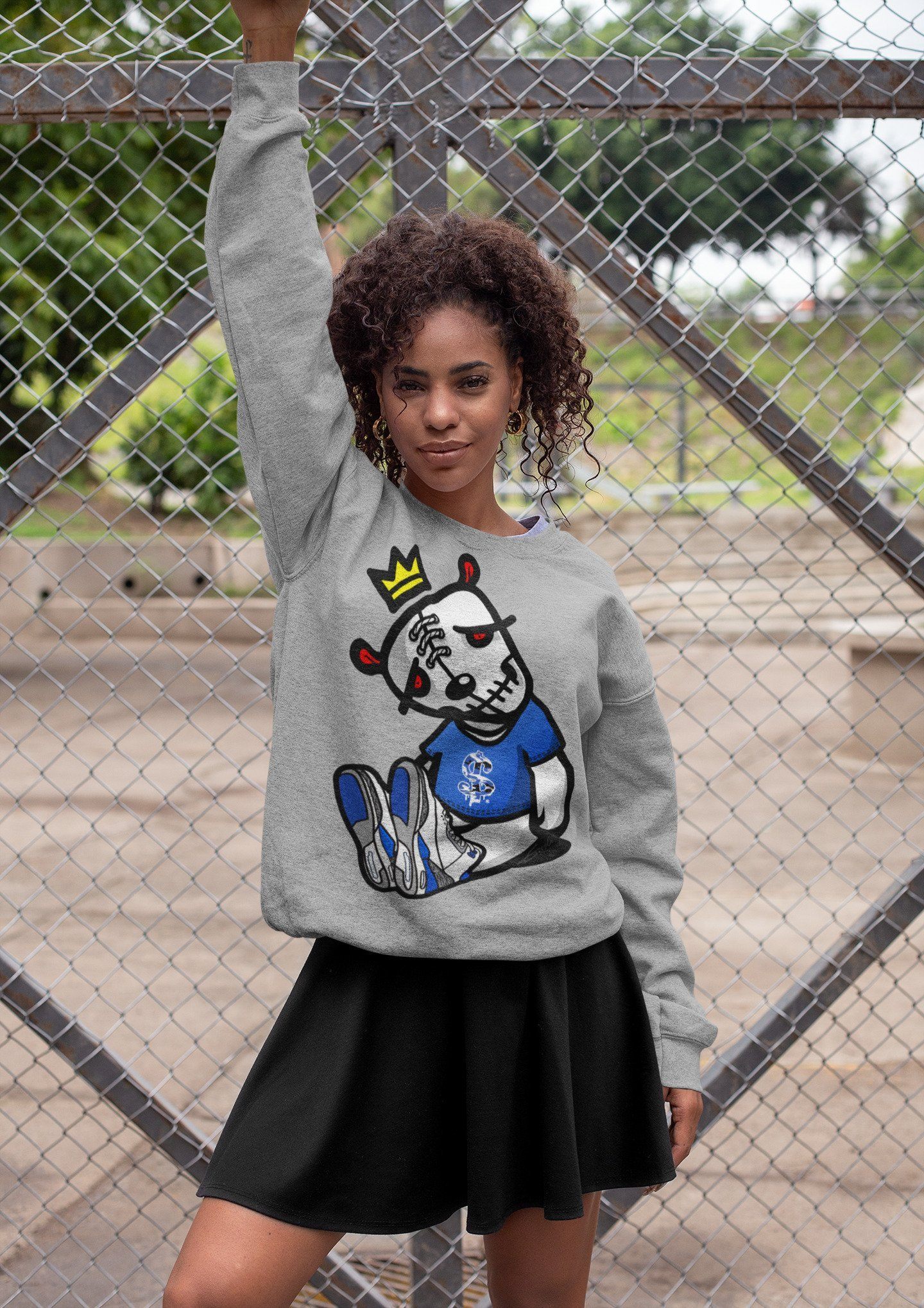 Dead Dolls Unisex Tops - Air Jordan 3 Racer Blue
