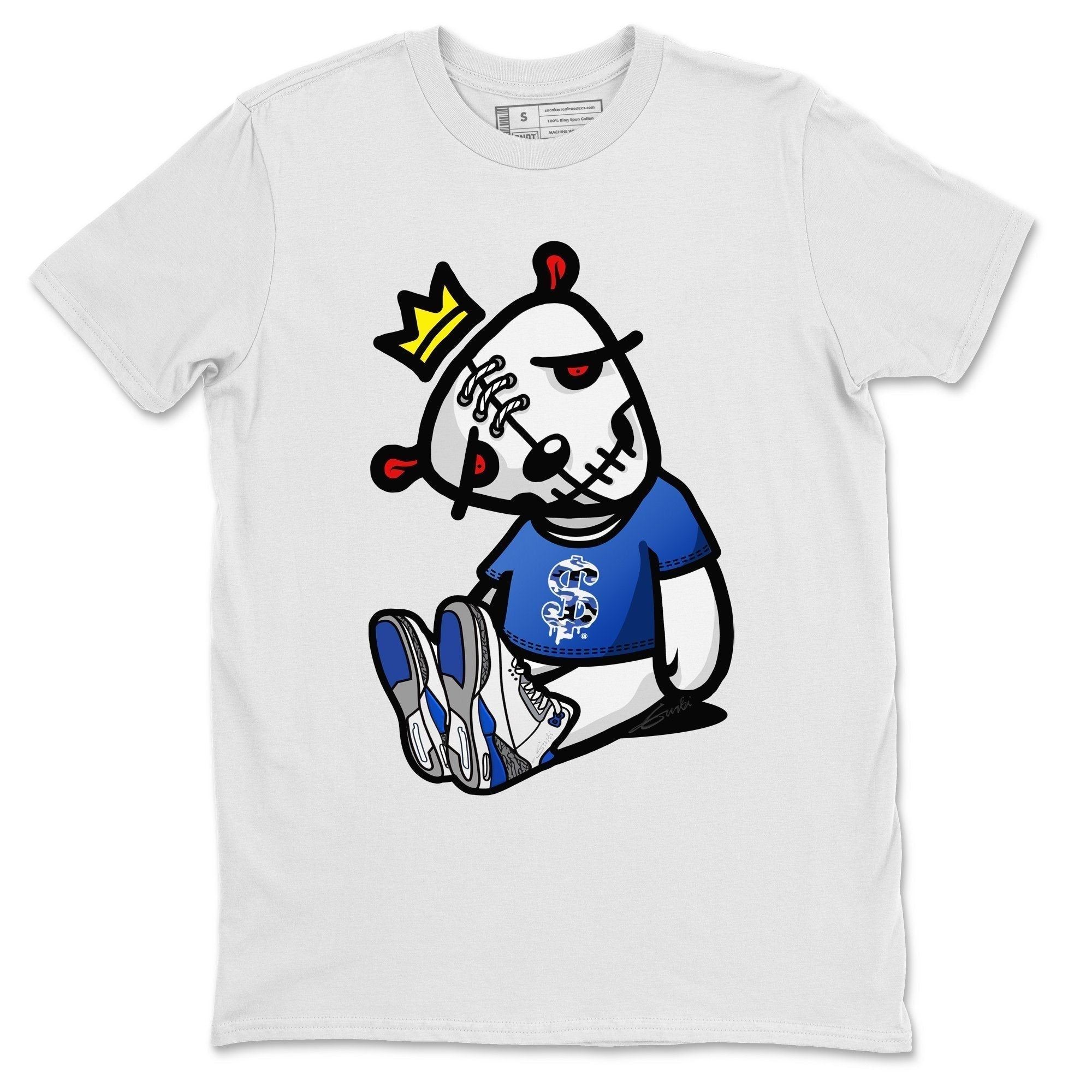 Dead Dolls Unisex Tops - Air Jordan 3 Racer Blue