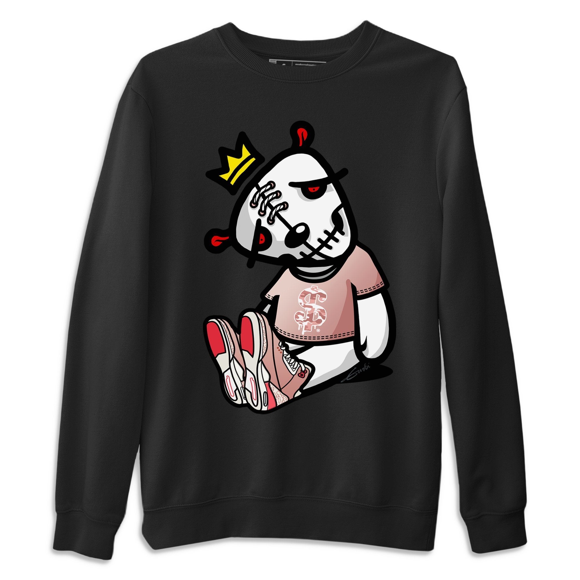 Dead Dolls Unisex Tops - Air Jordan 3 Rust Pink