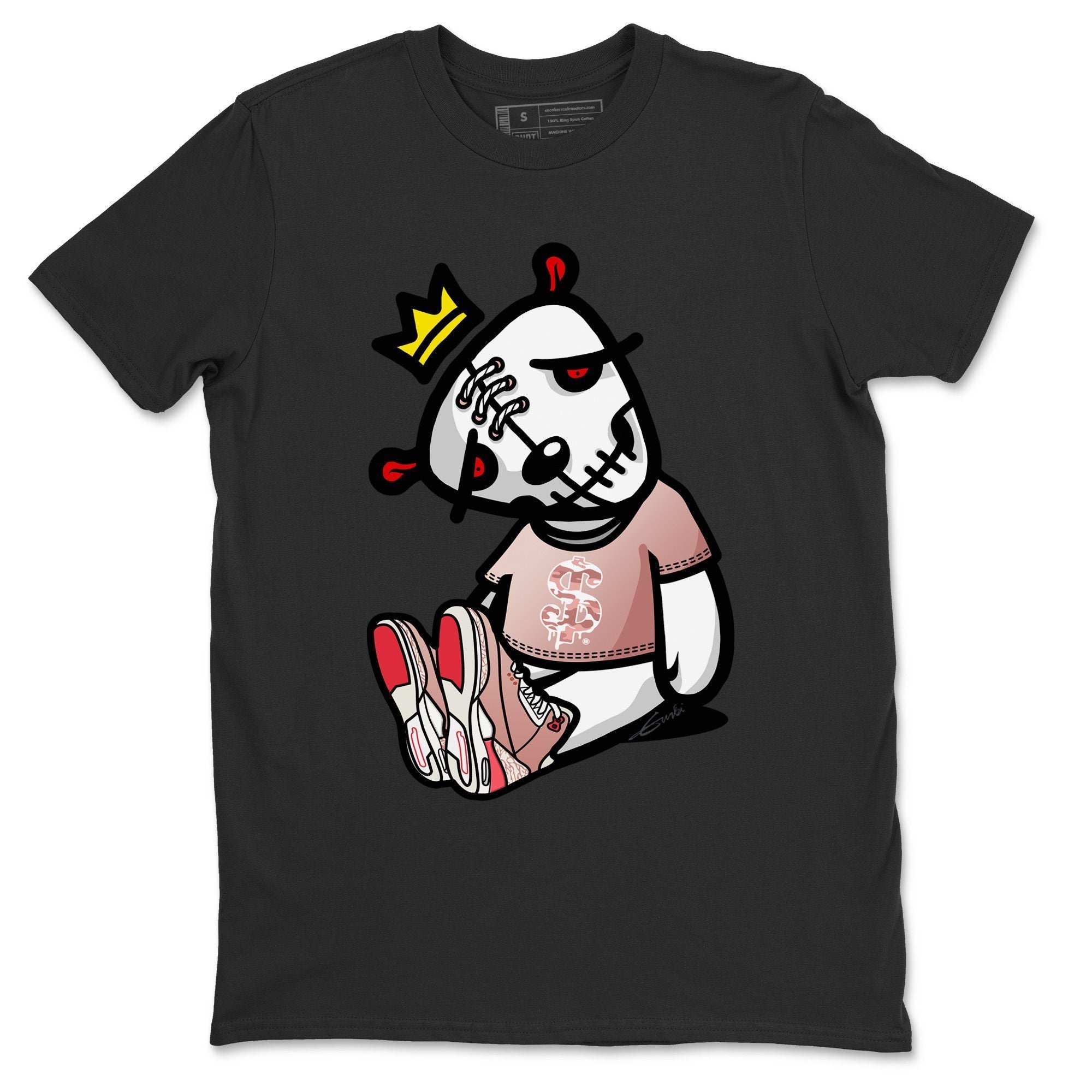Dead Dolls Unisex Tops - Air Jordan 3 Rust Pink