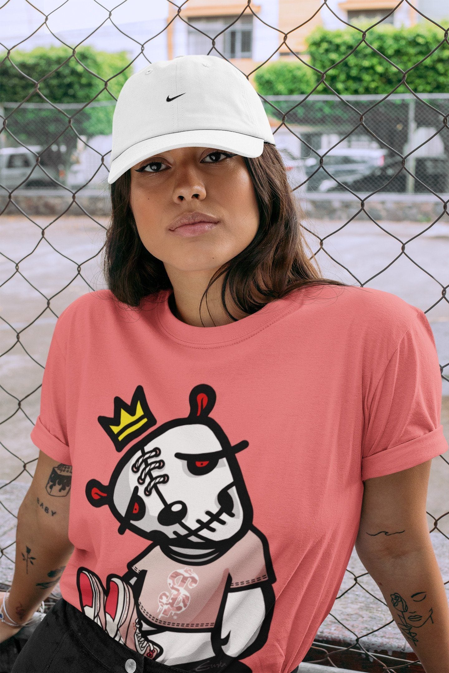 Dead Dolls Unisex Tops - Air Jordan 3 Rust Pink