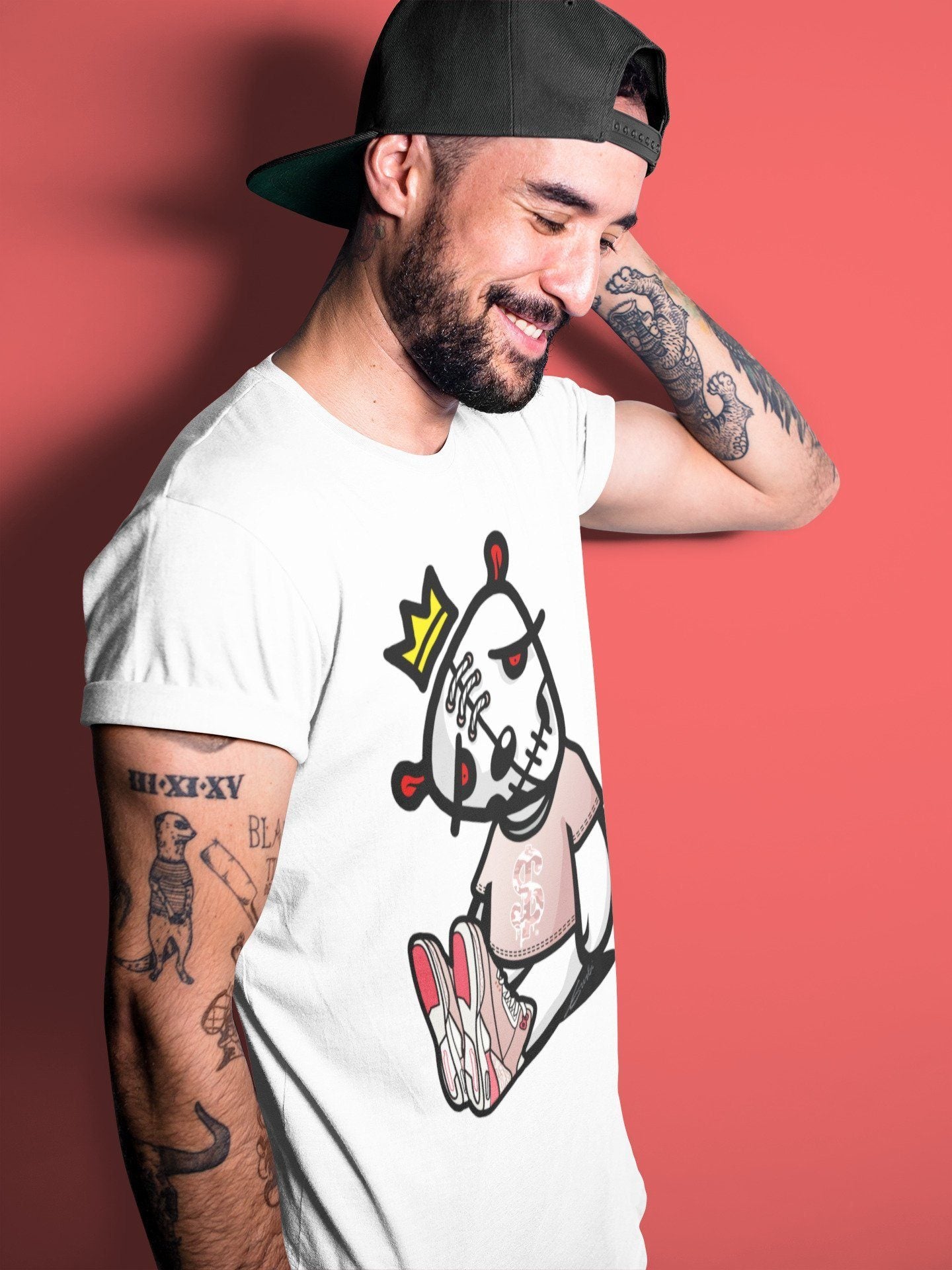 Dead Dolls Unisex Tops - Air Jordan 3 Rust Pink