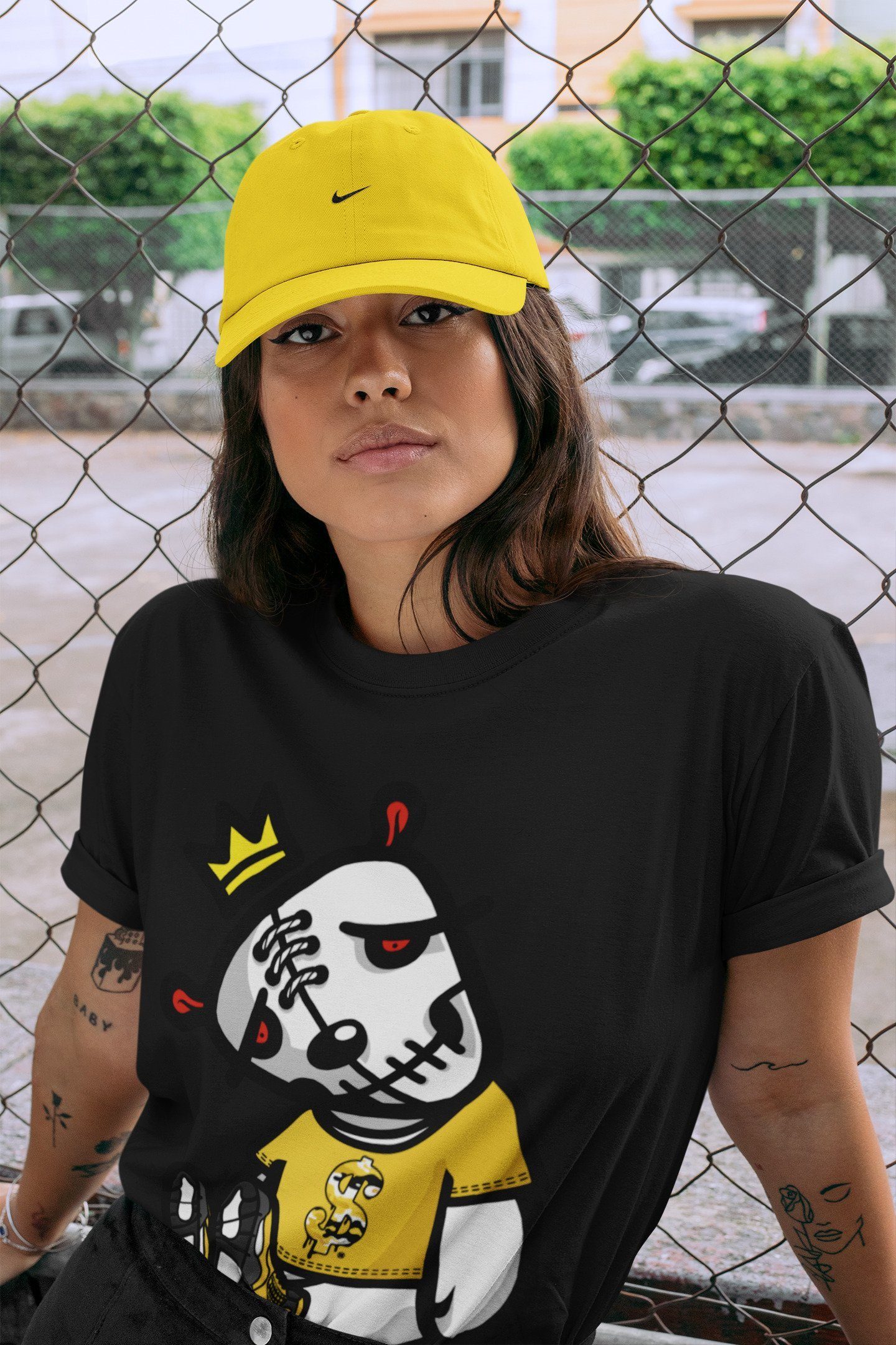 Dead Dolls Unisex Tops - Air Jordan 4 Lightning