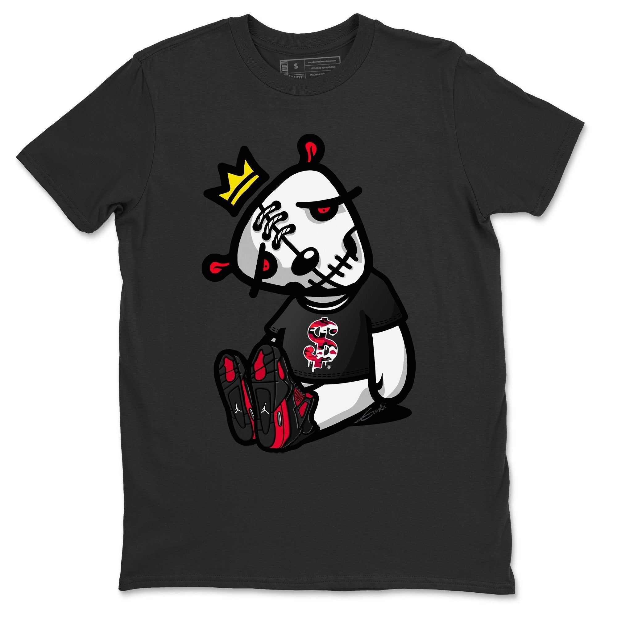 Dead Dolls Unisex Tops - Air Jordan 4 Red Thunder