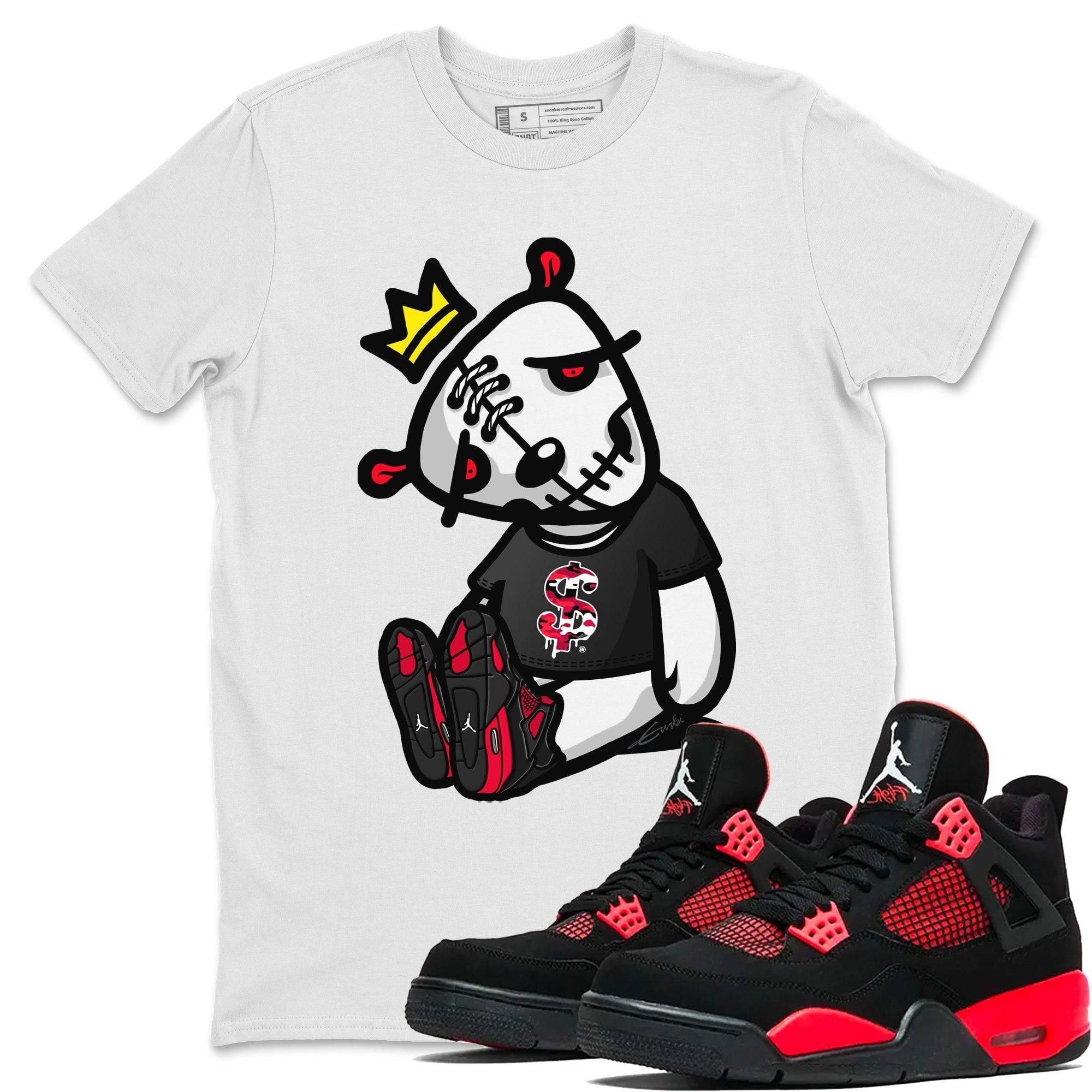 Dead Dolls Unisex Tops - Air Jordan 4 Red Thunder