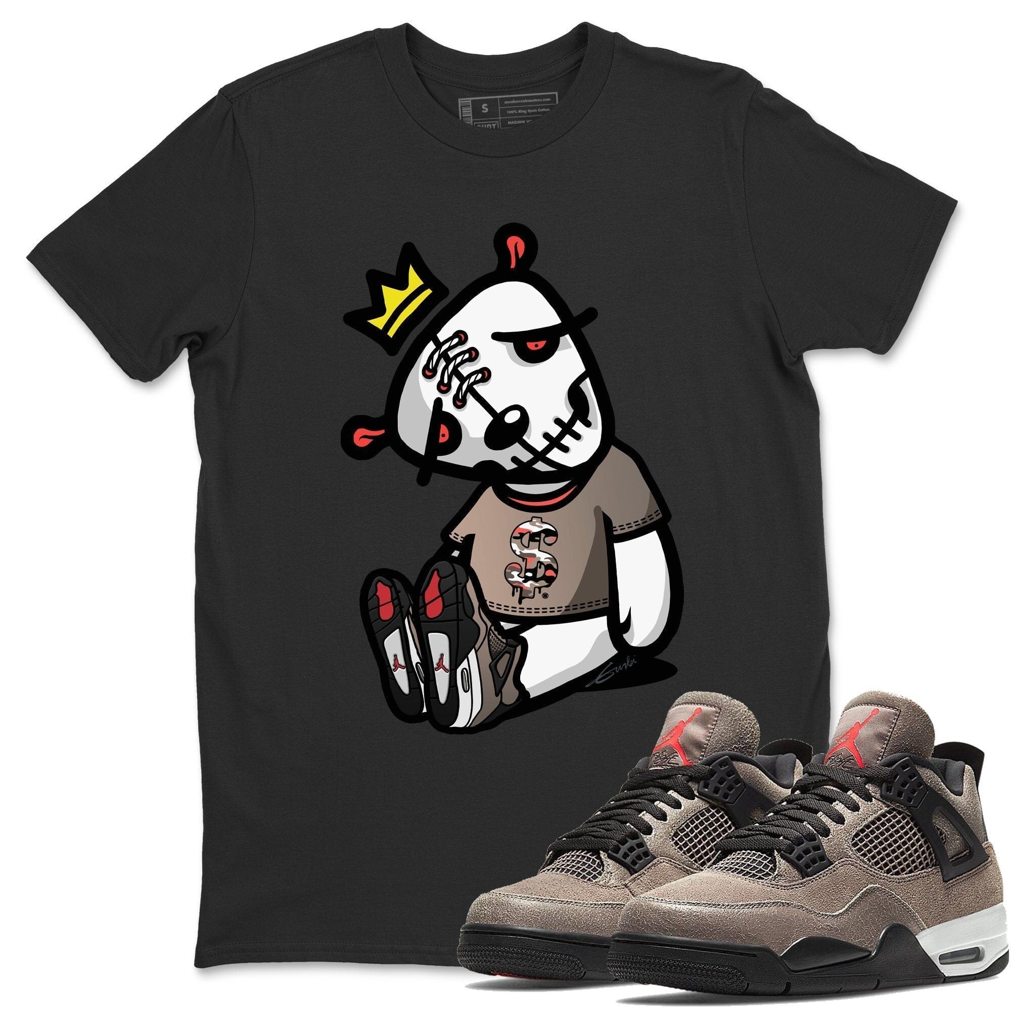 Dead Dolls Unisex Tops - Air Jordan 4 Taupe Haze