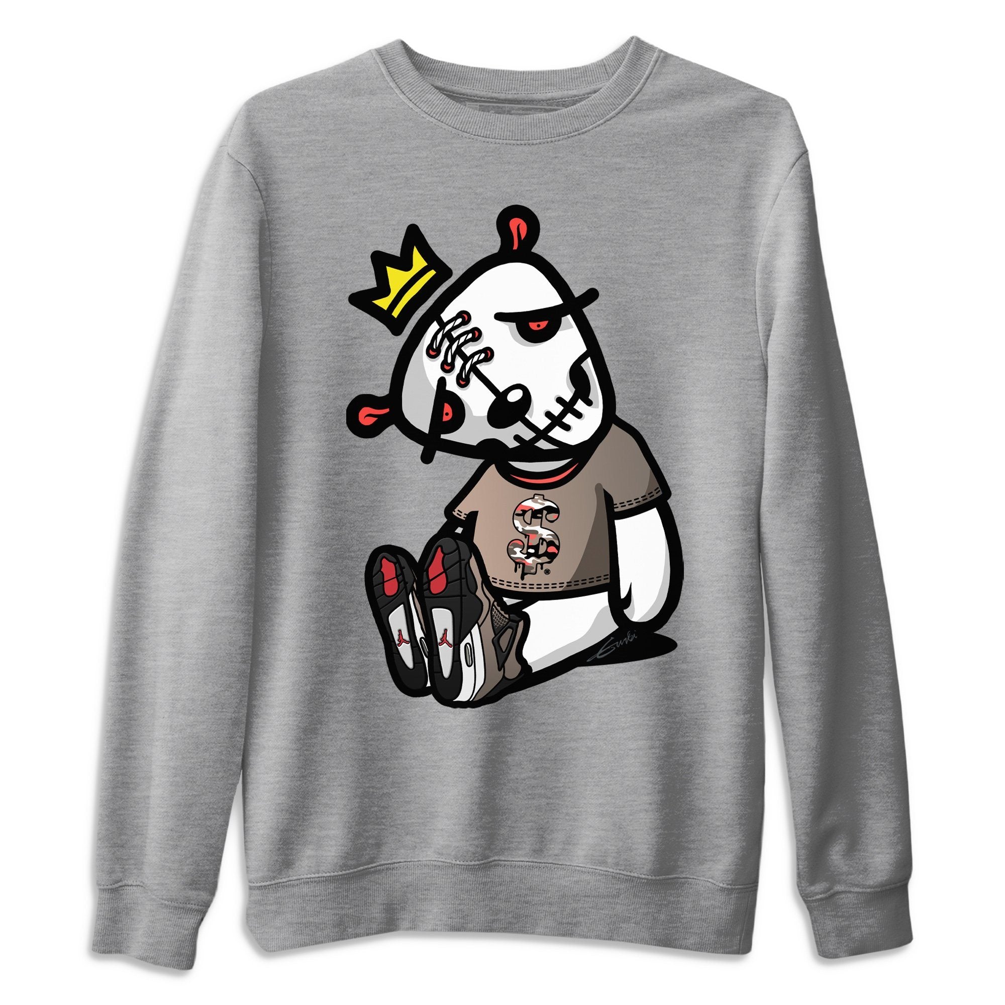 Dead Dolls Unisex Tops - Air Jordan 4 Taupe Haze