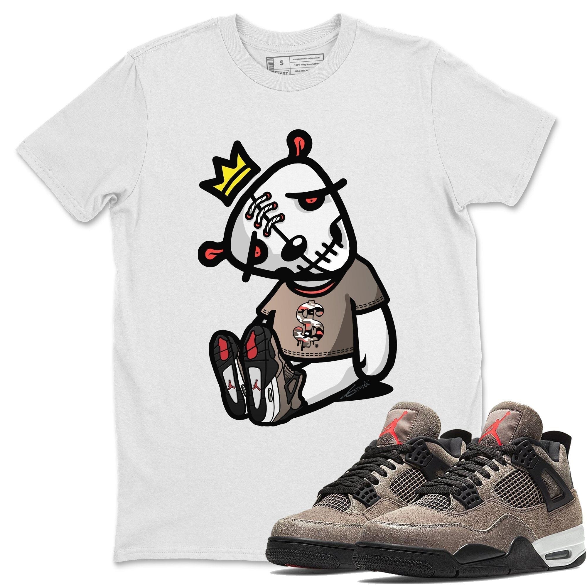 Dead Dolls Unisex Tops - Air Jordan 4 Taupe Haze