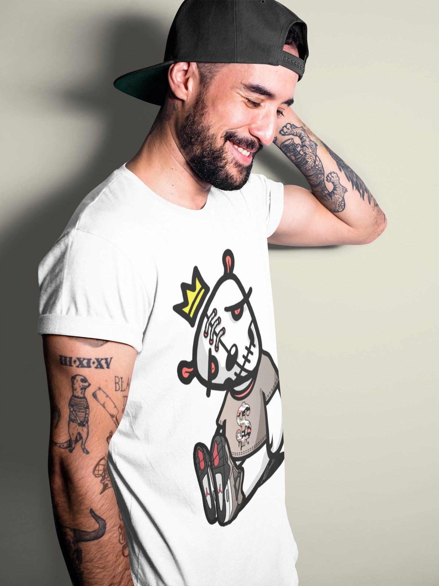 Dead Dolls Unisex Tops - Air Jordan 4 Taupe Haze