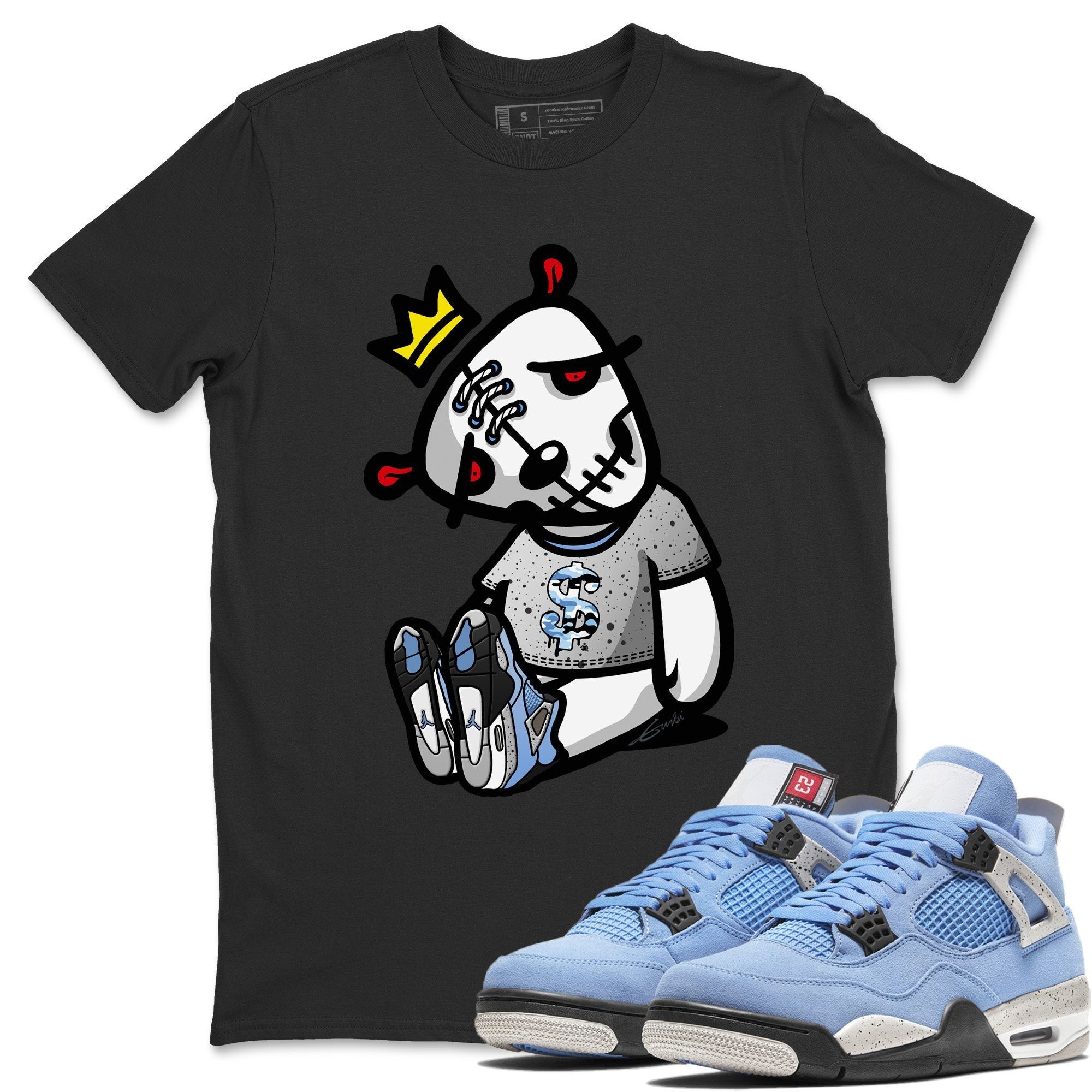 Dead Dolls Unisex Tops - Air Jordan 4 University Blue