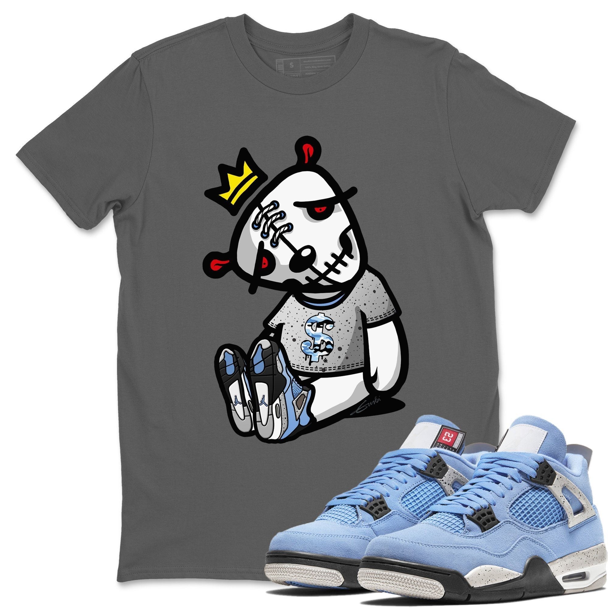 Dead Dolls Unisex Tops - Air Jordan 4 University Blue