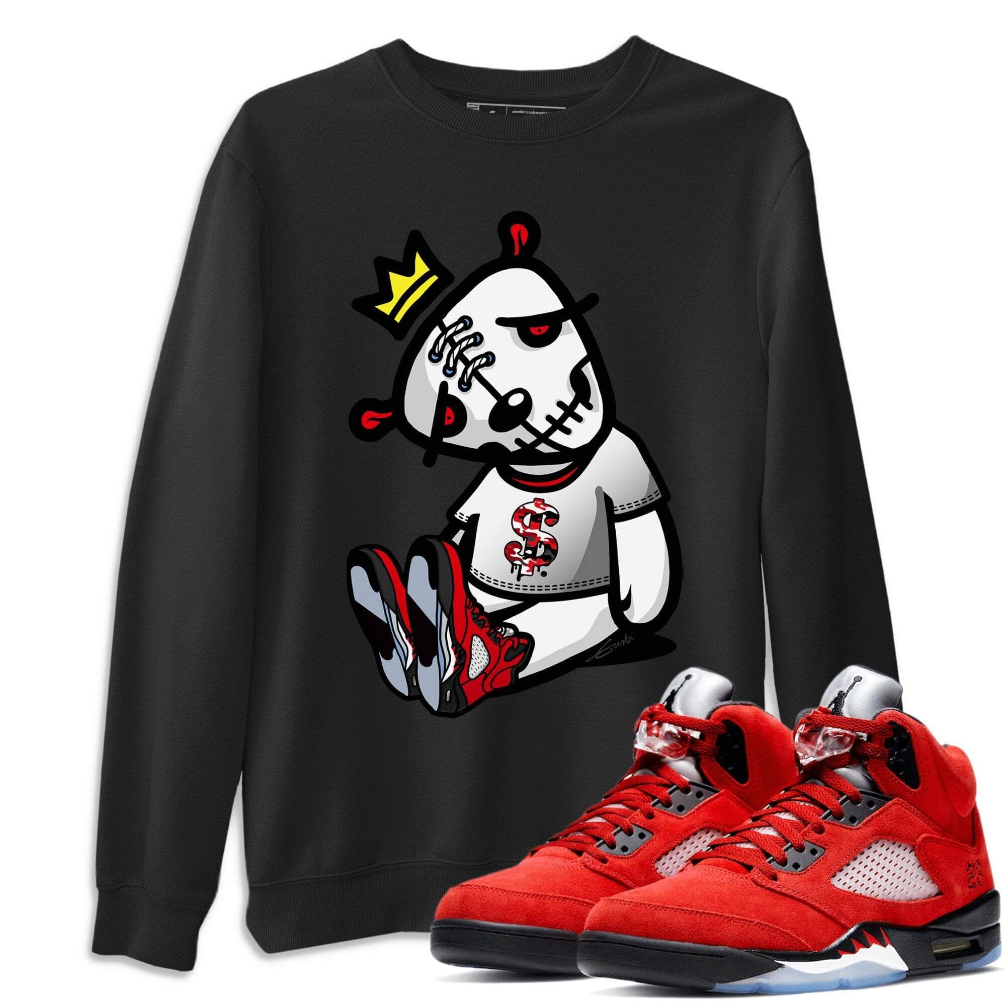 Dead Dolls Unisex Tops - Air Jordan 5 Raging Bull