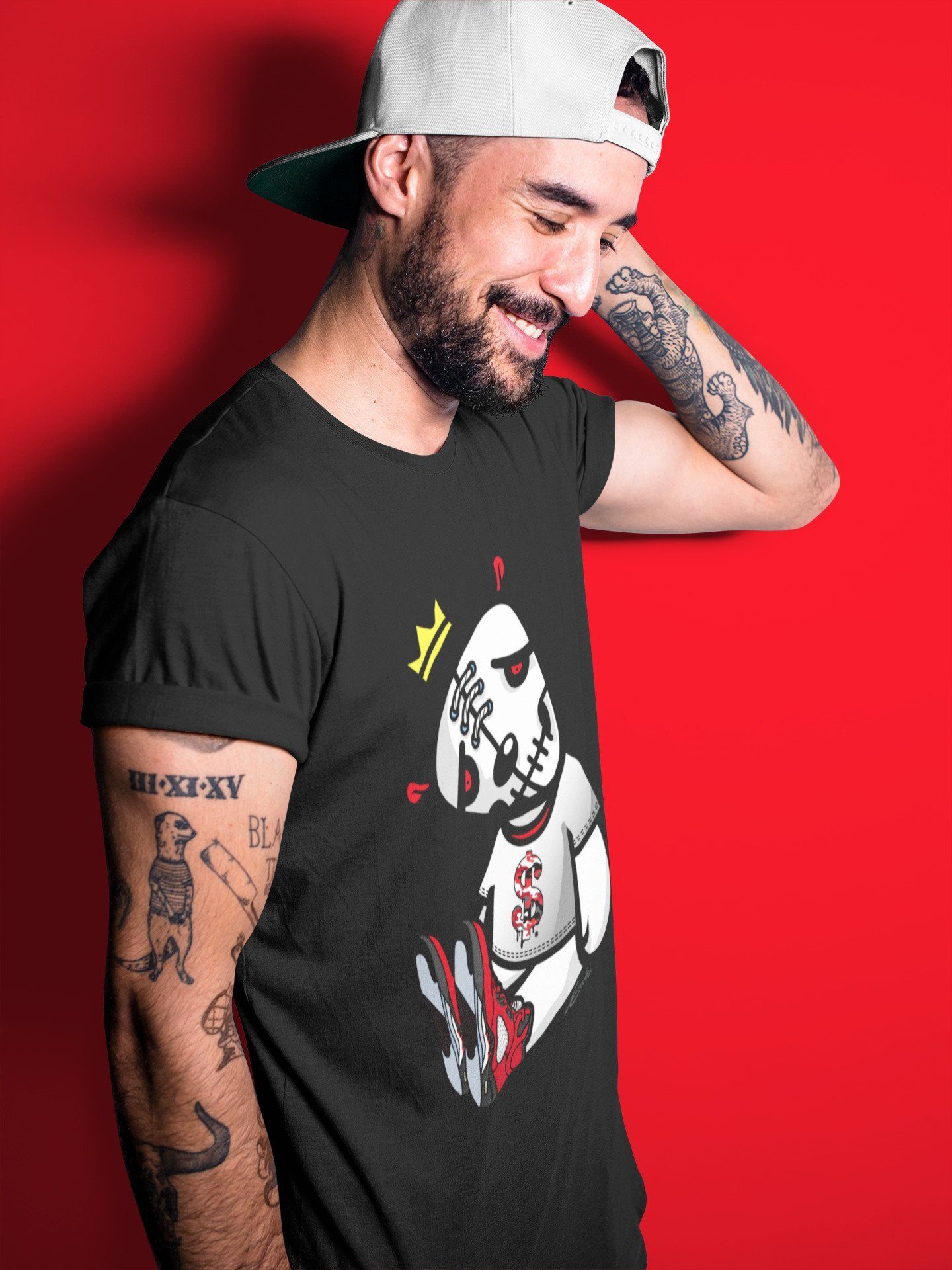 Dead Dolls Unisex Tops - Air Jordan 5 Raging Bull