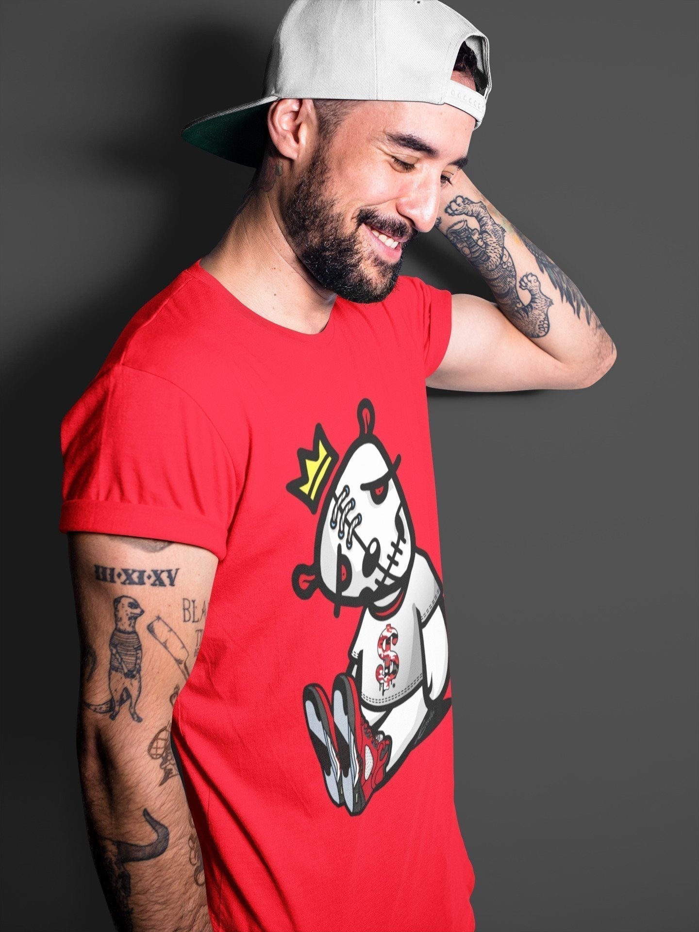 Dead Dolls Unisex Tops - Air Jordan 5 Raging Bull