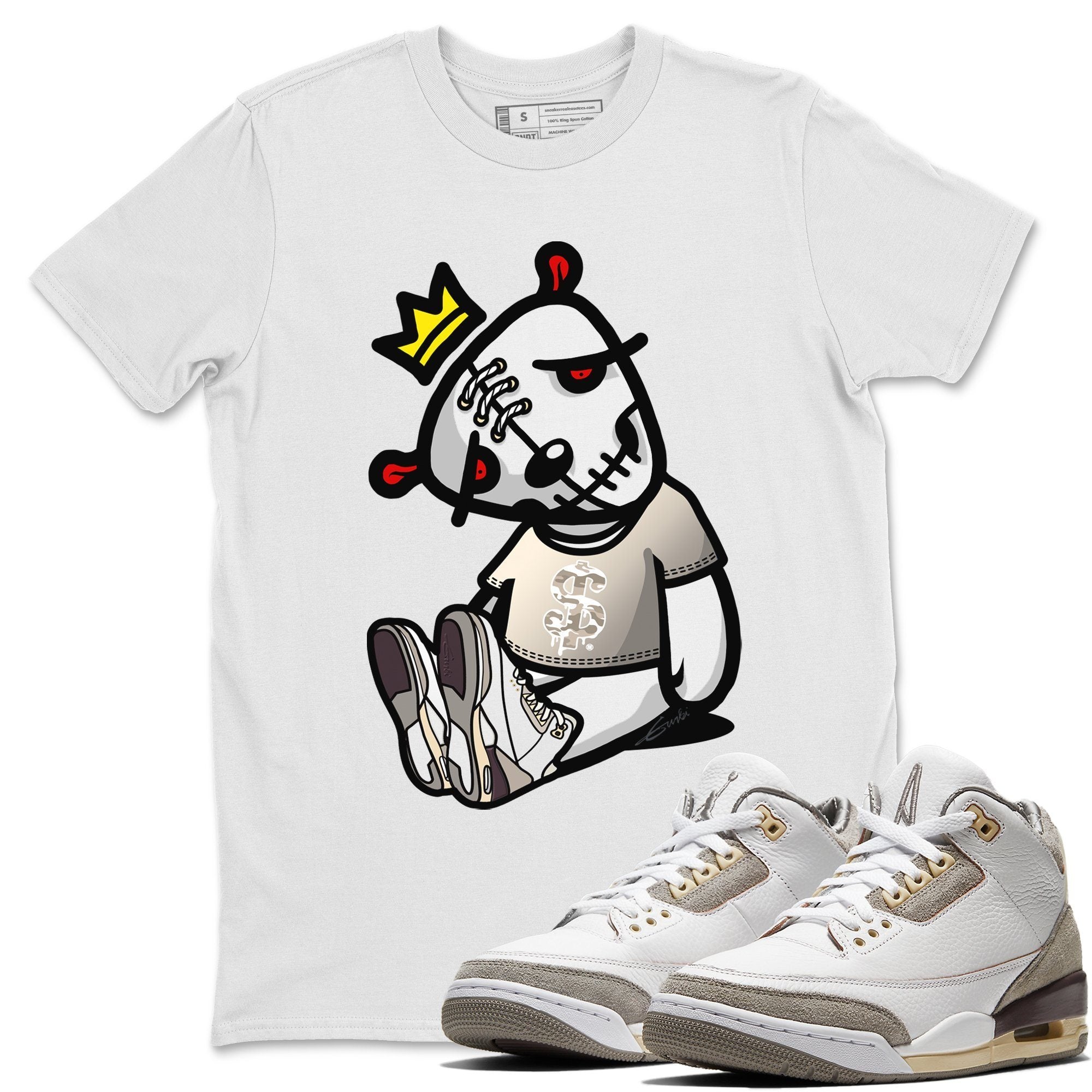 Dead Dolls Unisex Tops - Air Jordan 3 A Ma Maniere