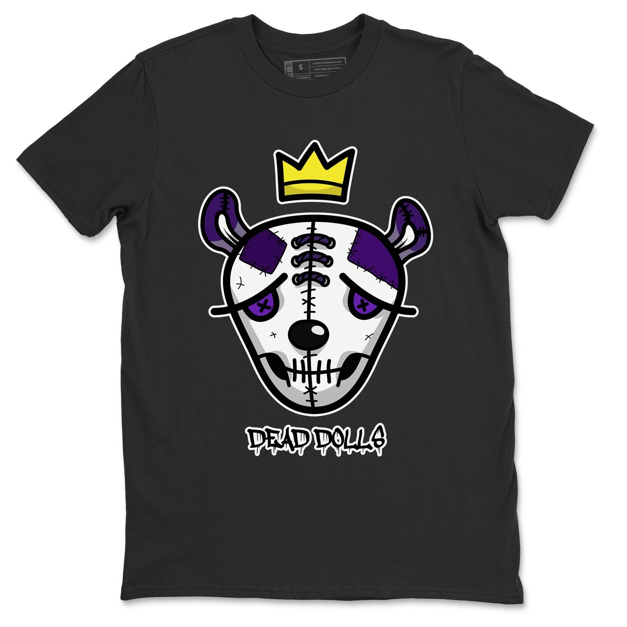 Dead Dolls Face Unisex Tops - Air Jordan 1 WMNS Court Purple