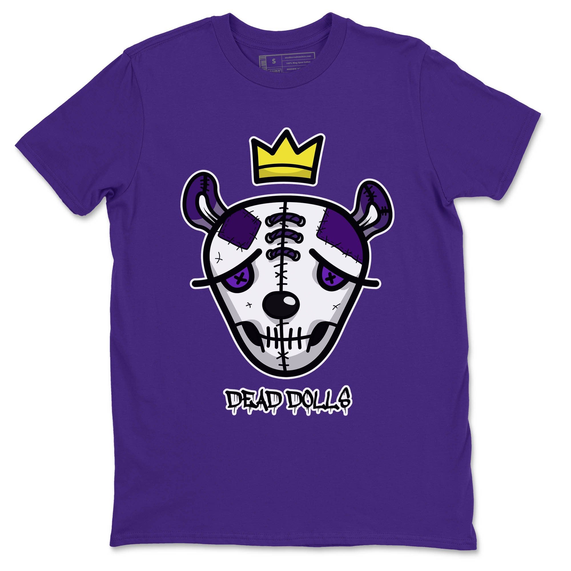 Dead Dolls Face Unisex Tops - Air Jordan 1 WMNS Court Purple