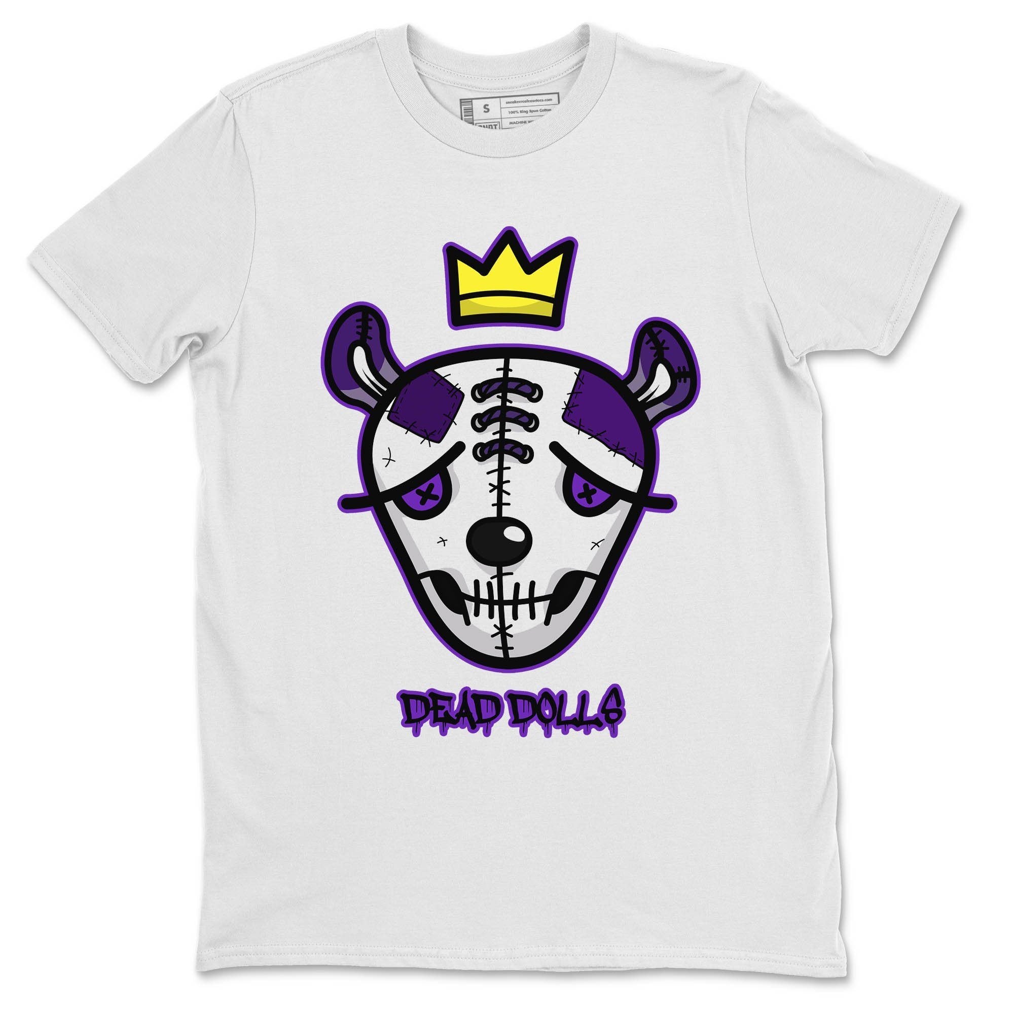 Dead Dolls Face Unisex Tops - Air Jordan 1 WMNS Court Purple