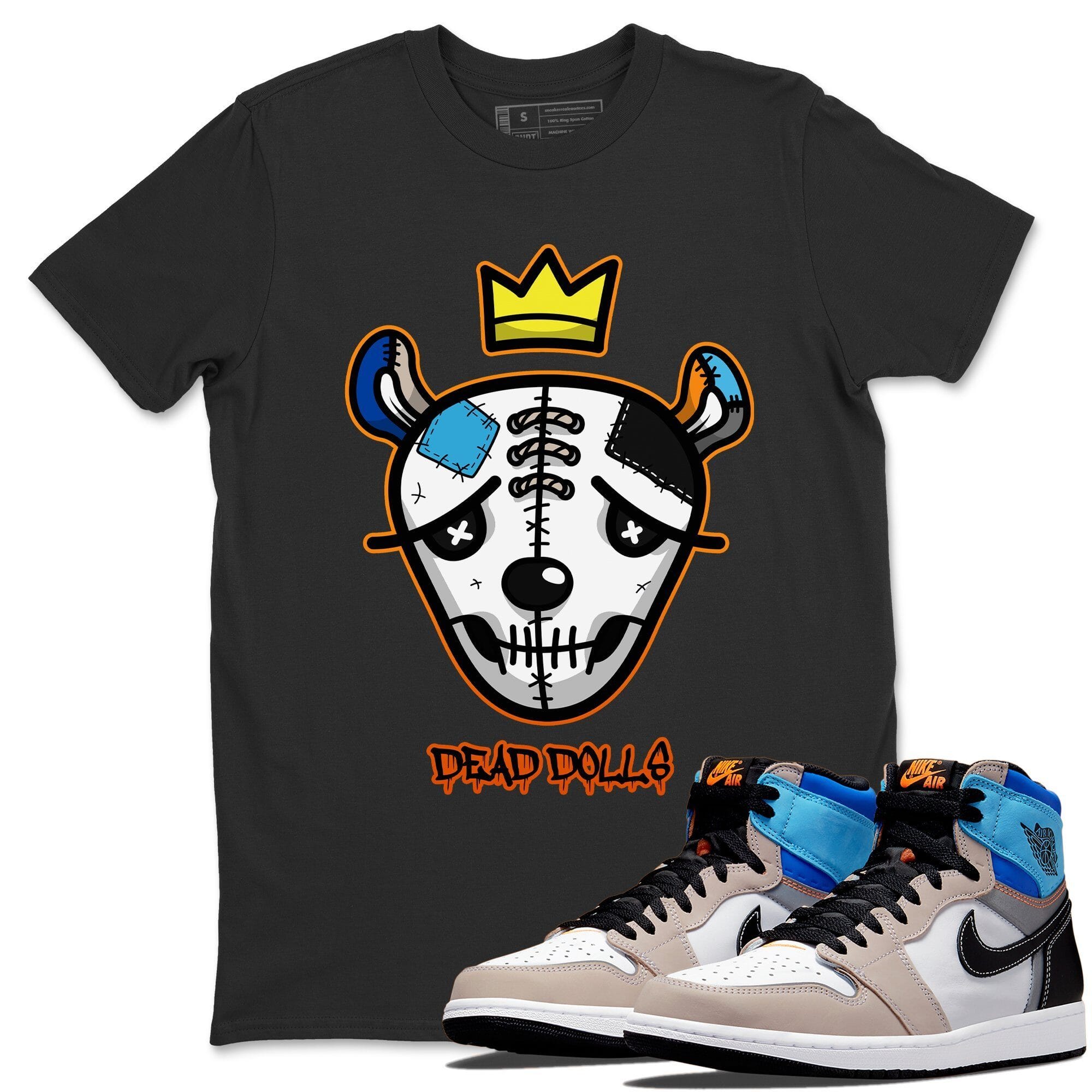 Dead Dolls Face Unisex Tops - Air Jordan 1 Prototype