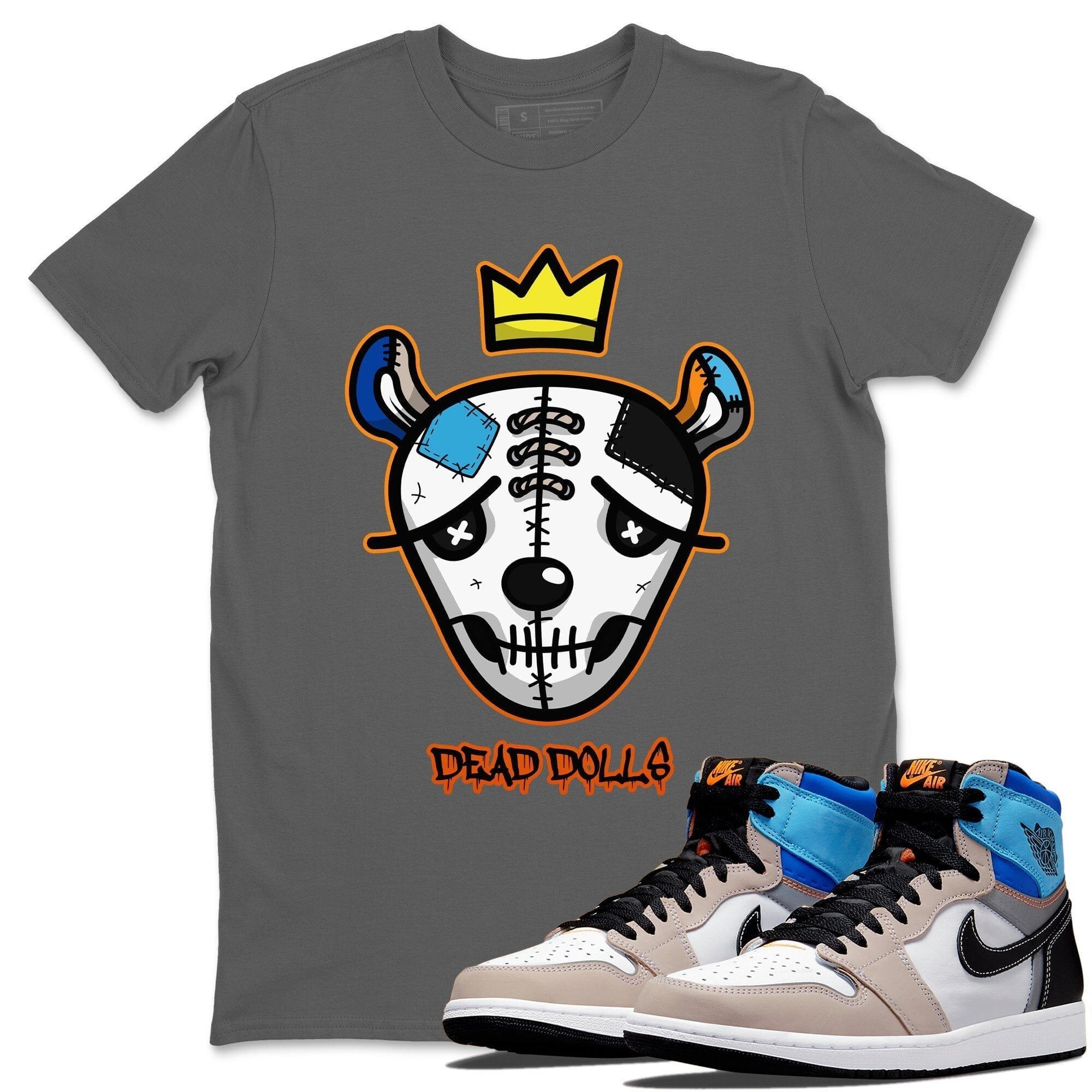 Dead Dolls Face Unisex Tops - Air Jordan 1 Prototype