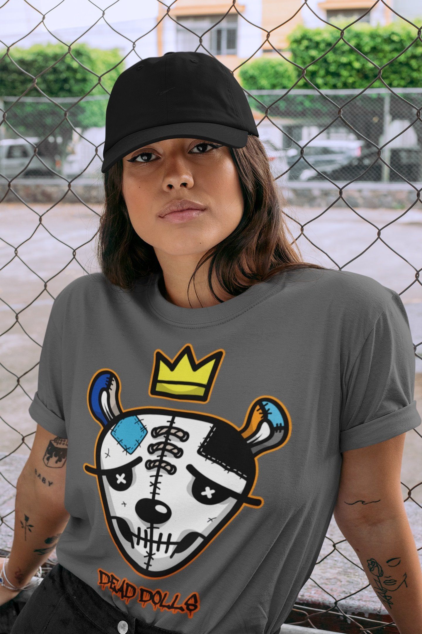 Dead Dolls Face Unisex Tops - Air Jordan 1 Prototype