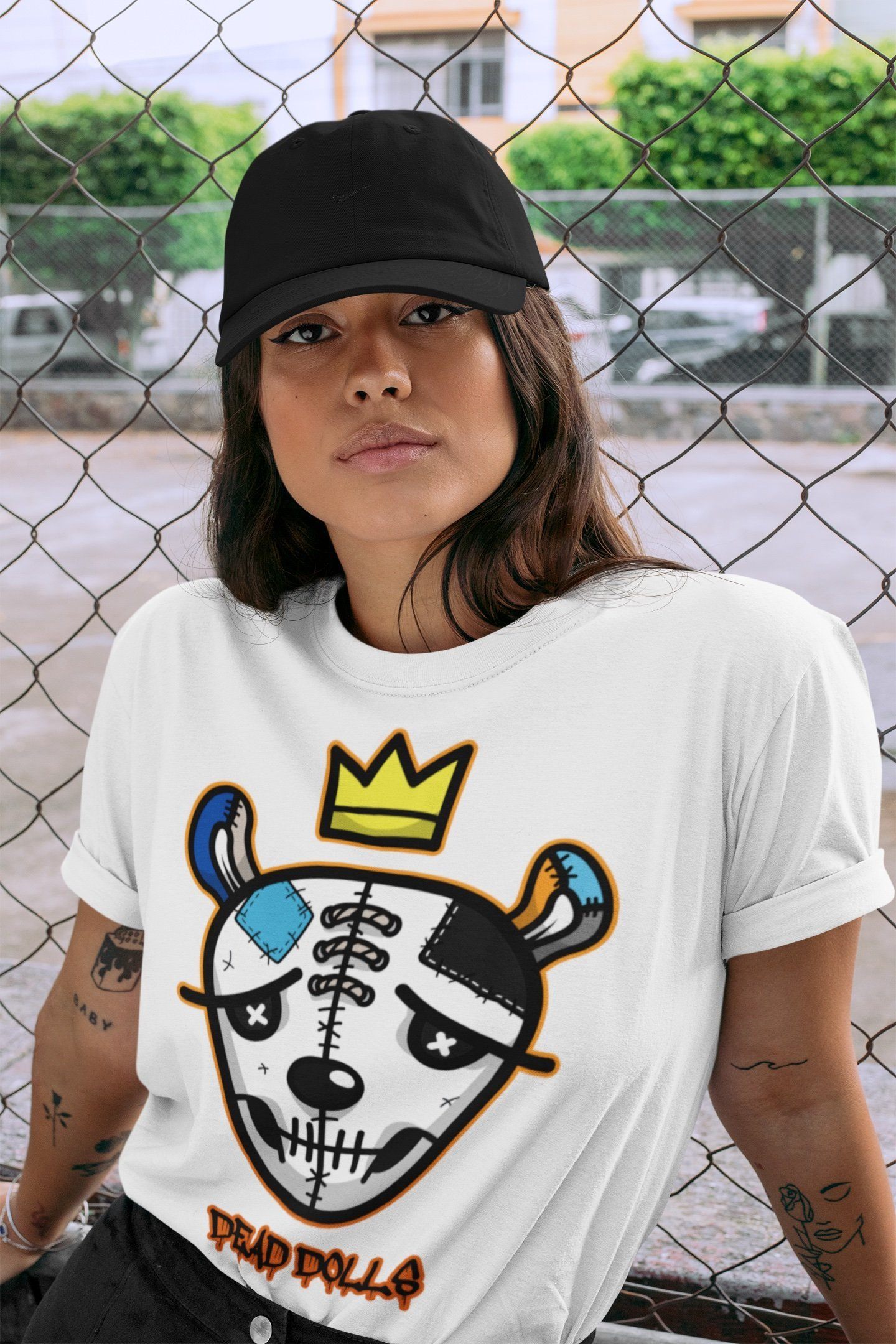 Dead Dolls Face Unisex Tops - Air Jordan 1 Prototype