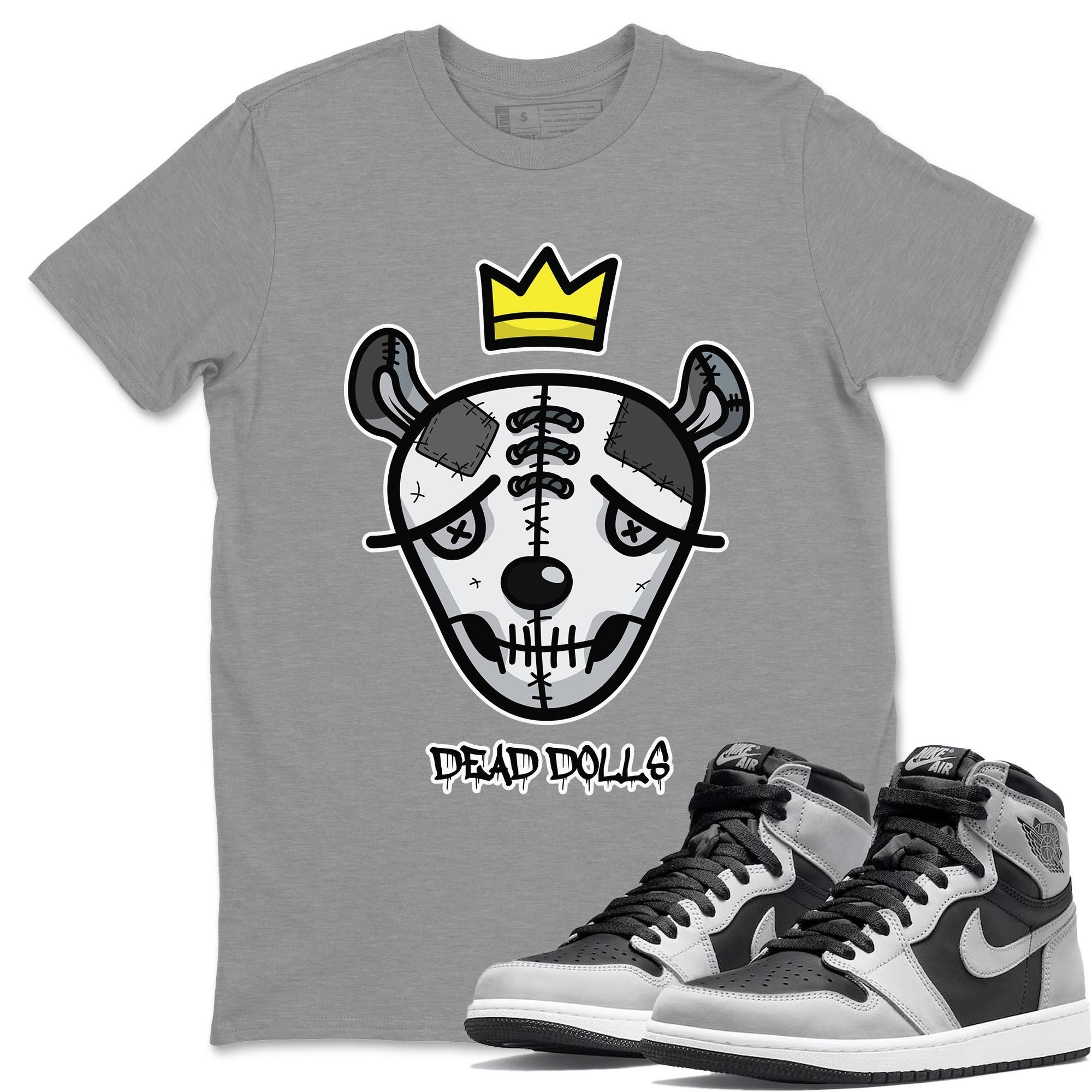 Dead Dolls Face Unisex Tops - Air Jordan 1 Shadow 2.0