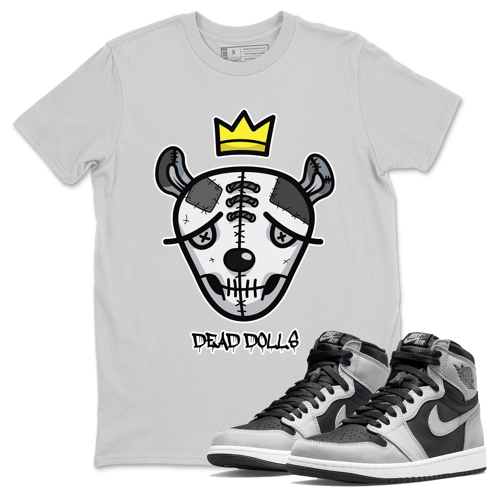 Dead Dolls Face Unisex Tops - Air Jordan 1 Shadow 2.0