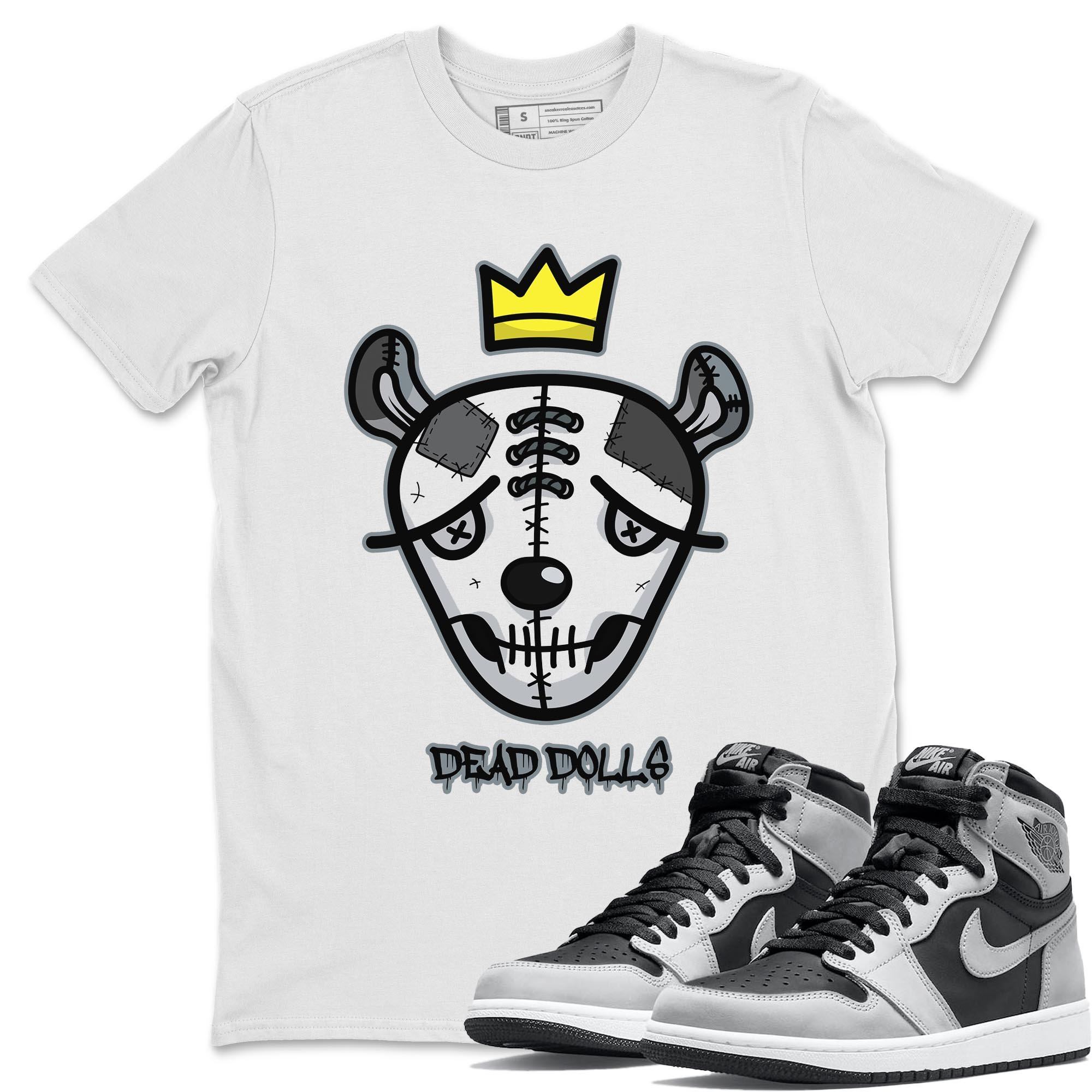 Dead Dolls Face Unisex Tops - Air Jordan 1 Shadow 2.0