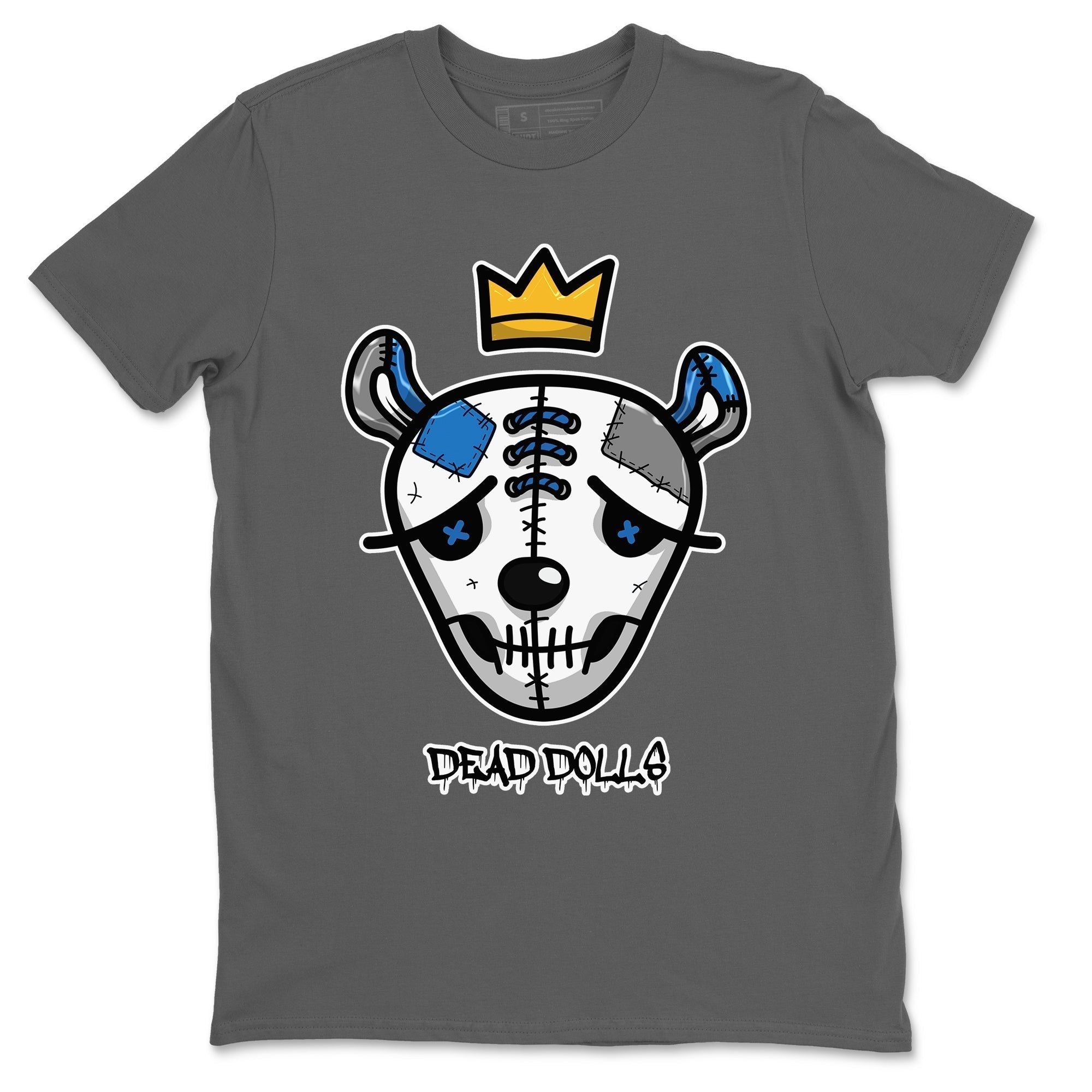 Dead Dolls Face Unisex Tops - Air Jordan 1 True Blue