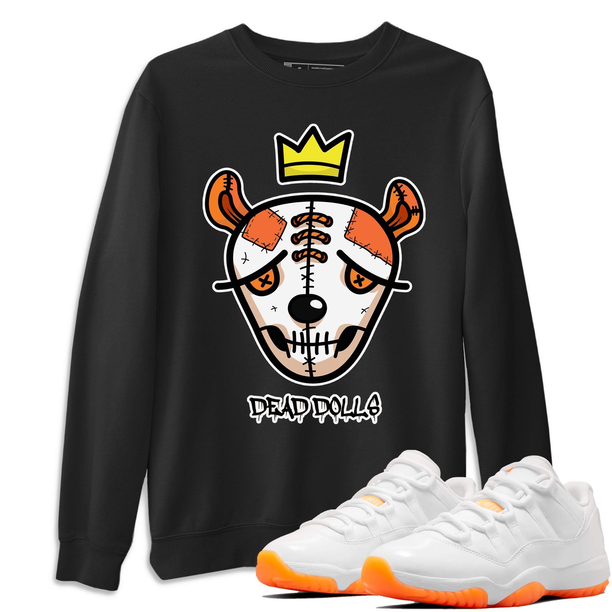 Dead Dolls Face Unisex Tops - Air Jordan 11 Citrus