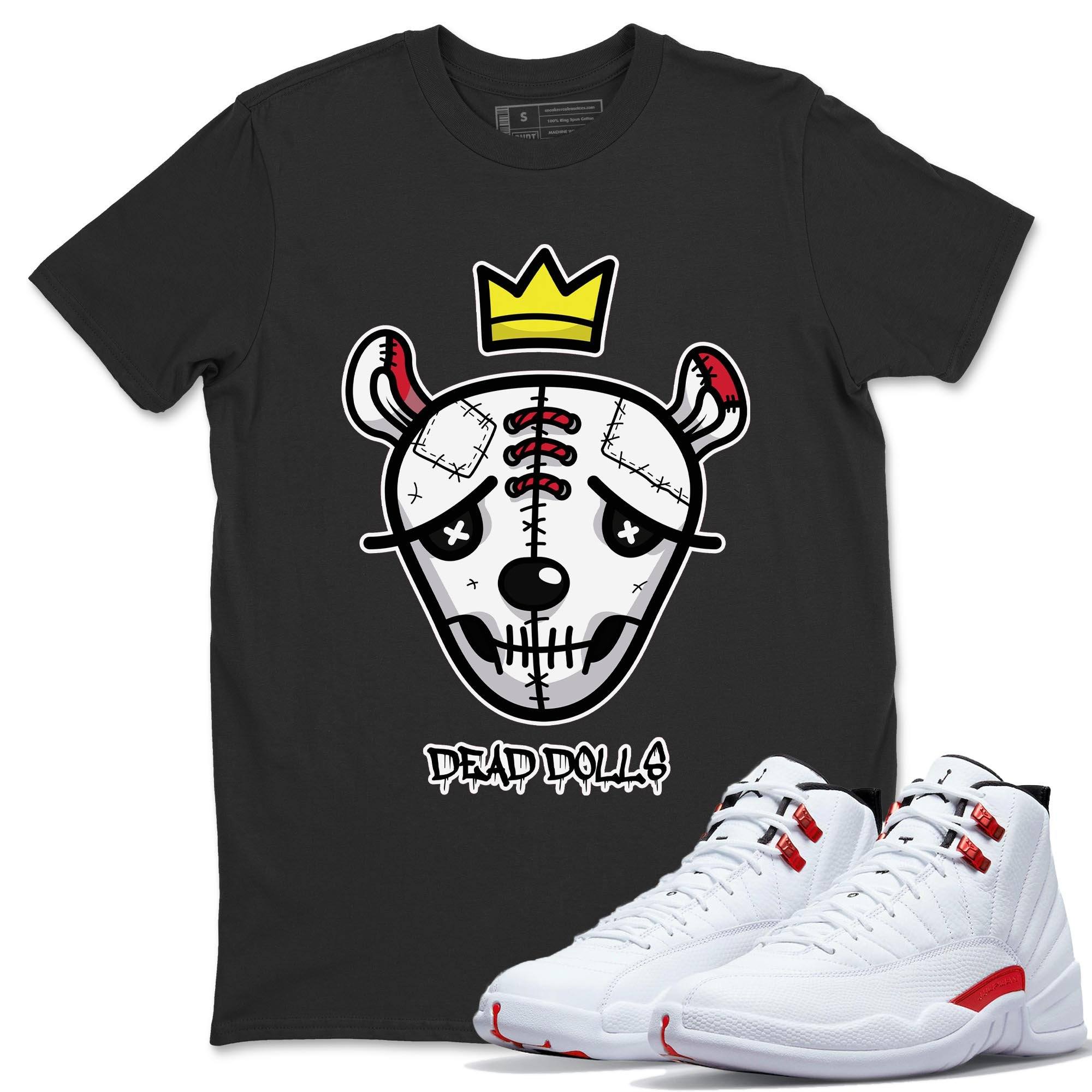 Dead Dolls Face Unisex Tops - Air Jordan 12 Twist