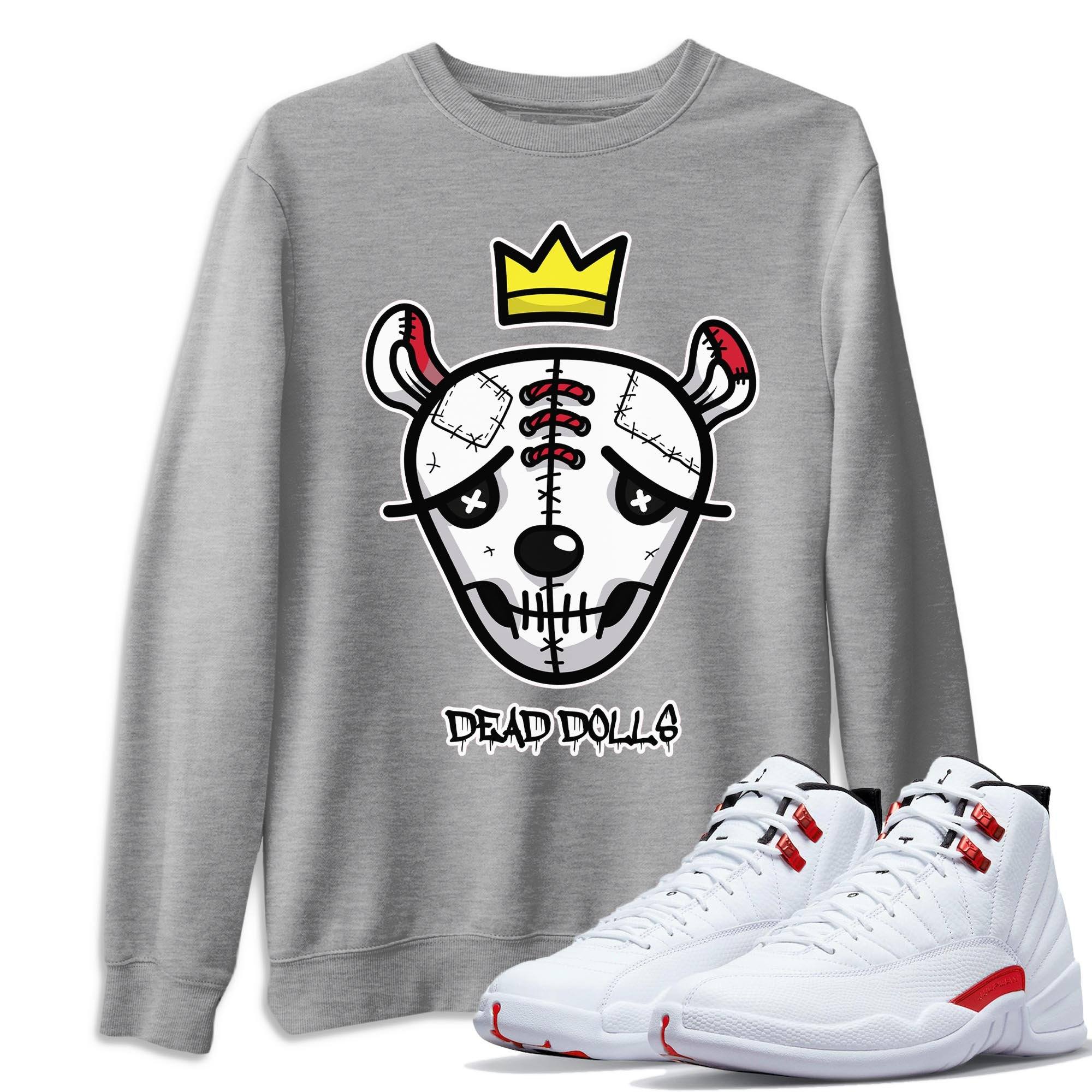 Dead Dolls Face Unisex Tops - Air Jordan 12 Twist