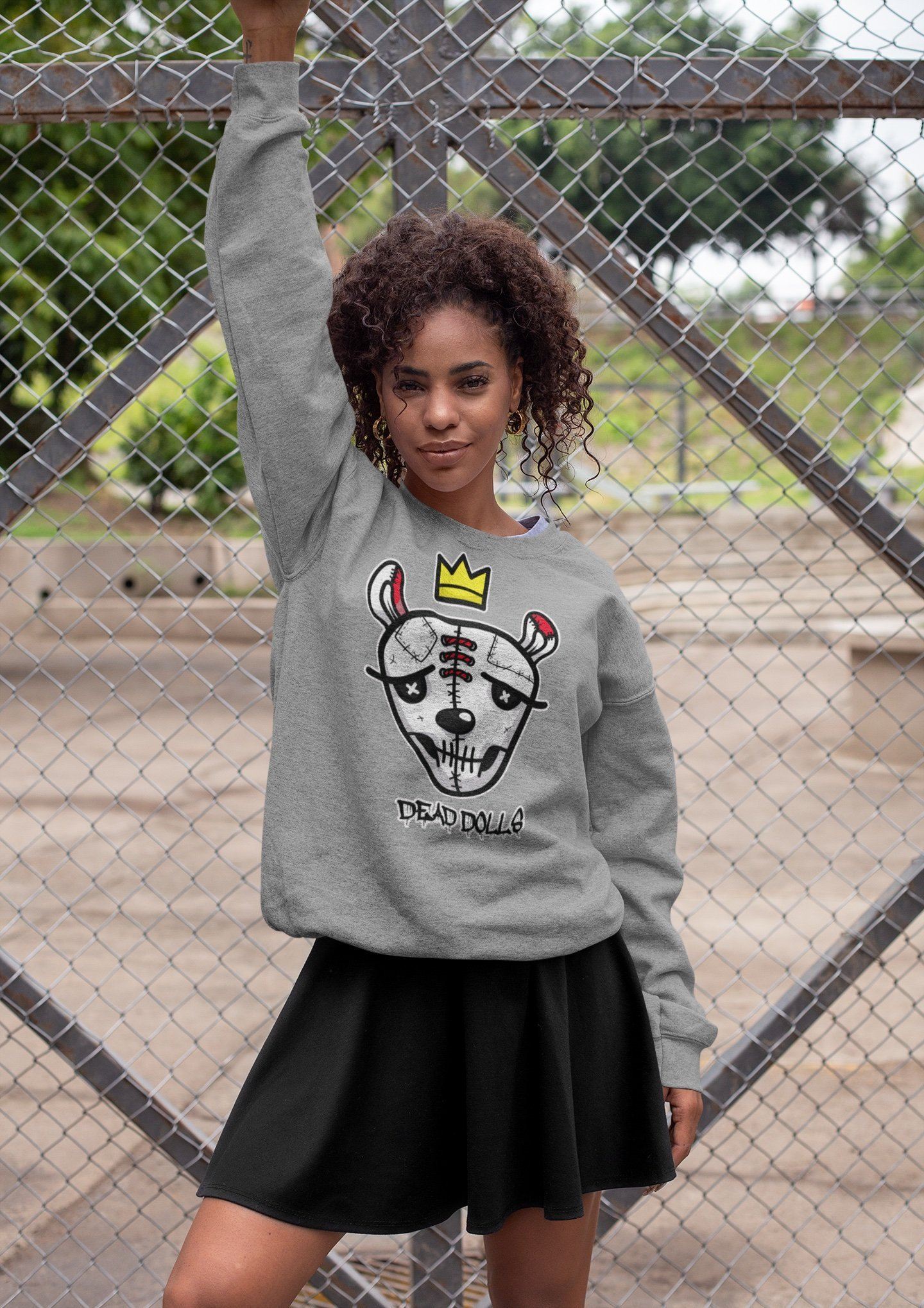 Dead Dolls Face Unisex Tops - Air Jordan 12 Twist