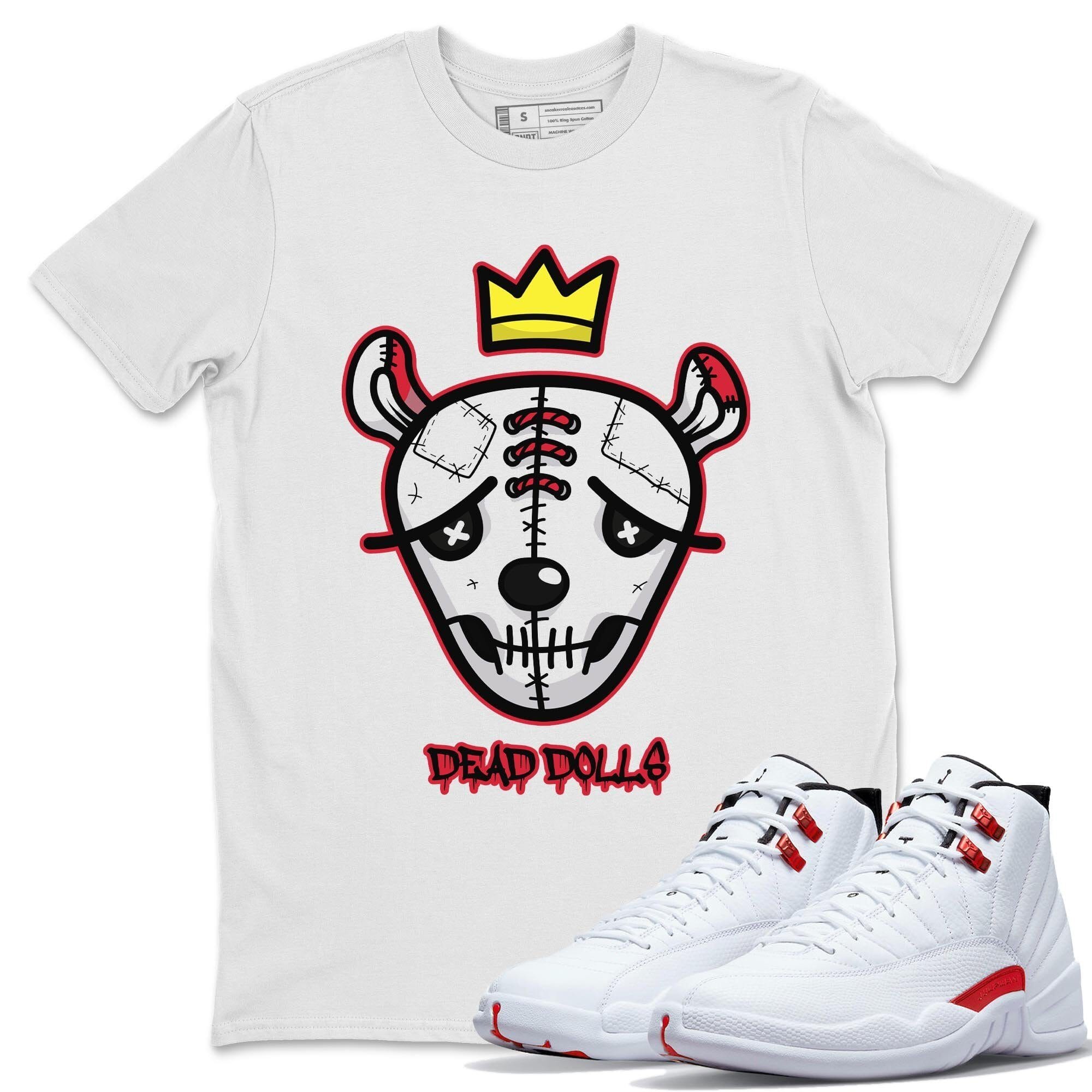 Dead Dolls Face Unisex Tops - Air Jordan 12 Twist