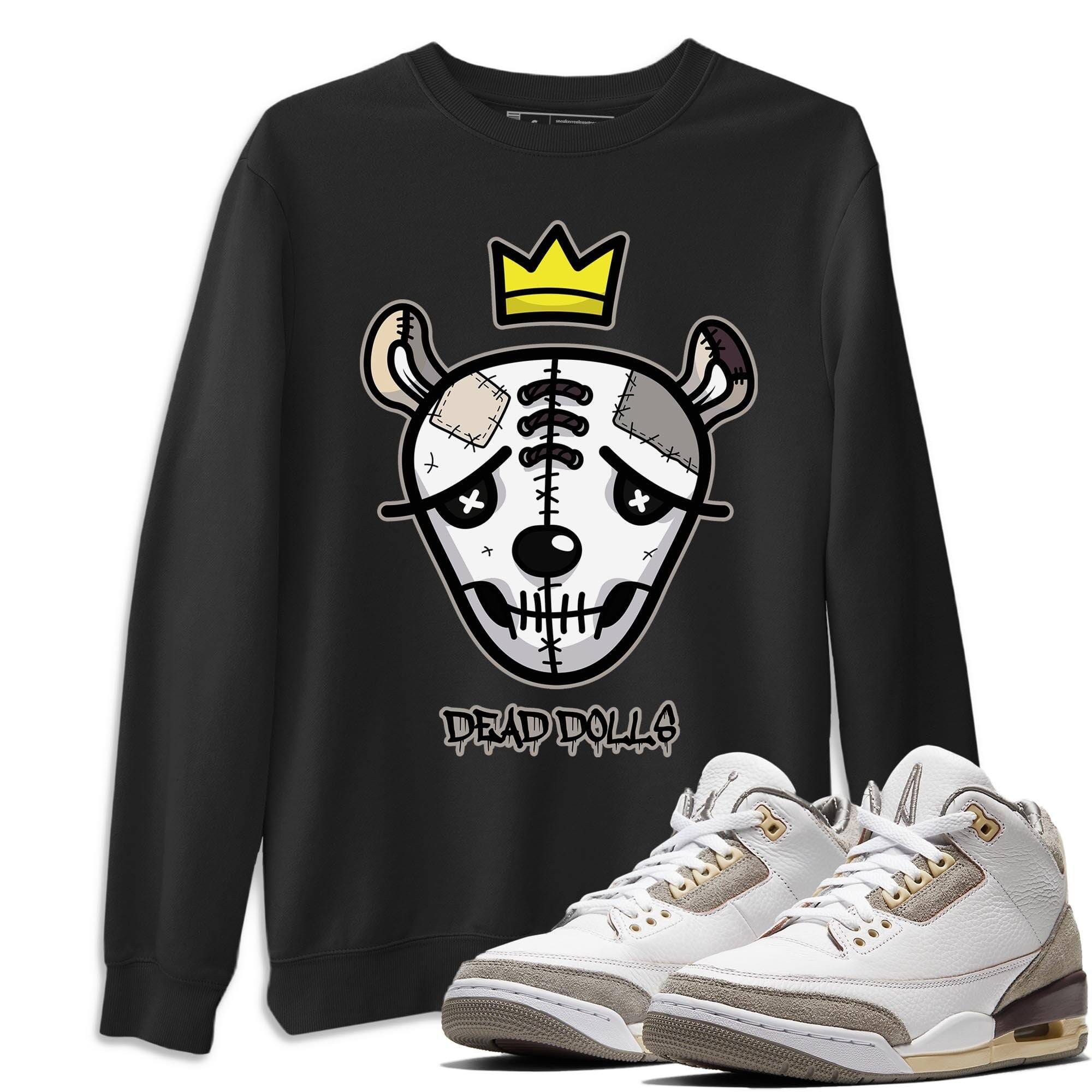 Dead Dolls Face Unisex Tops - Air Jordan 3 A Ma Maniere