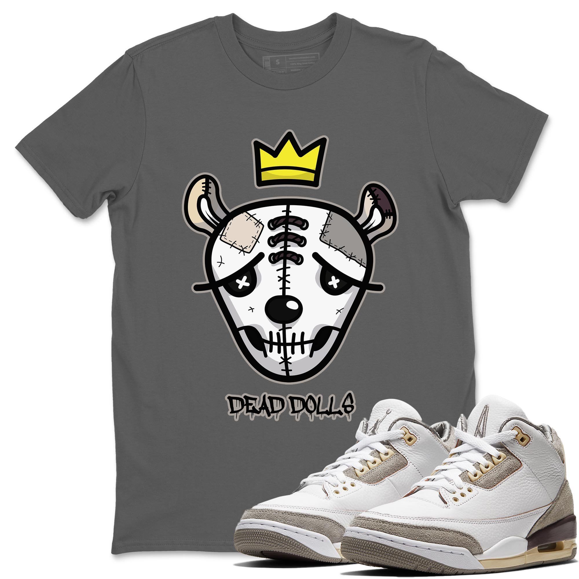 Dead Dolls Face Unisex Tops - Air Jordan 3 A Ma Maniere