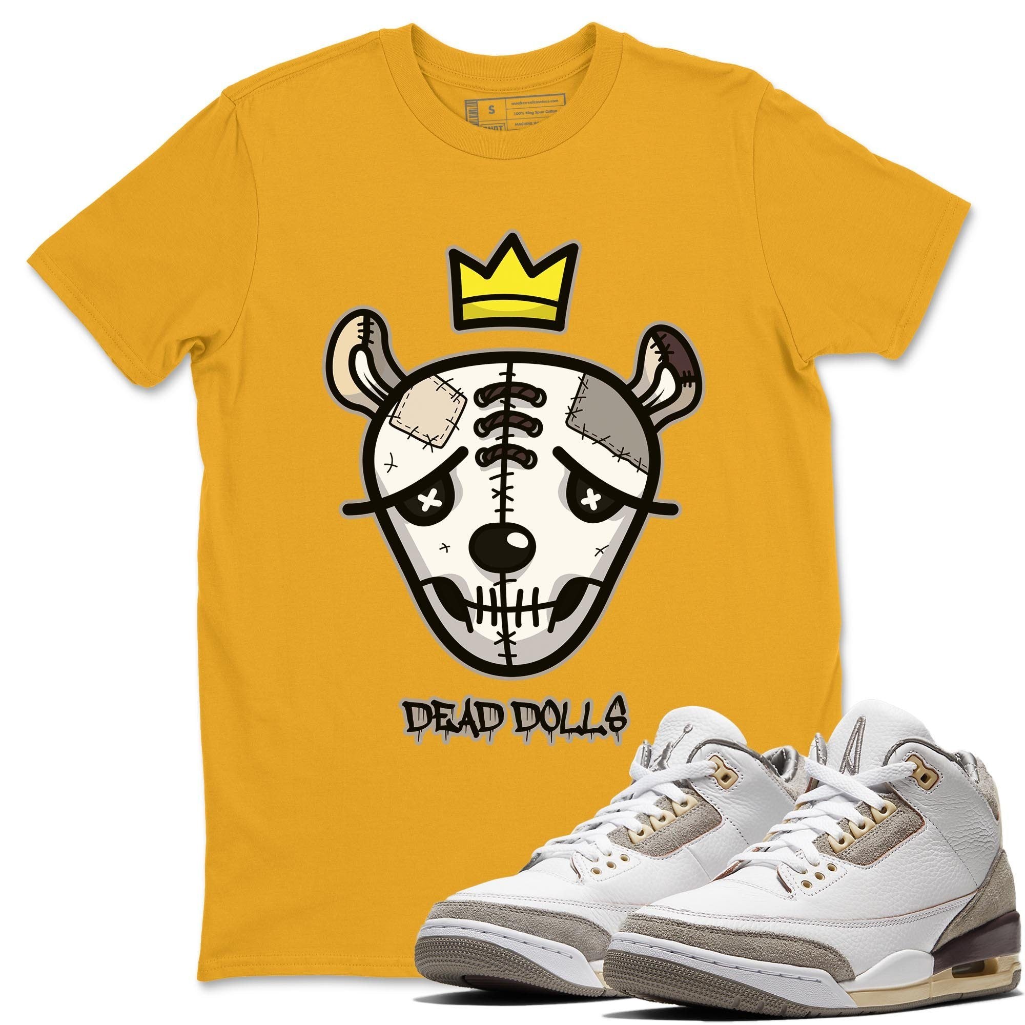 Dead Dolls Face Unisex Tops - Air Jordan 3 A Ma Maniere
