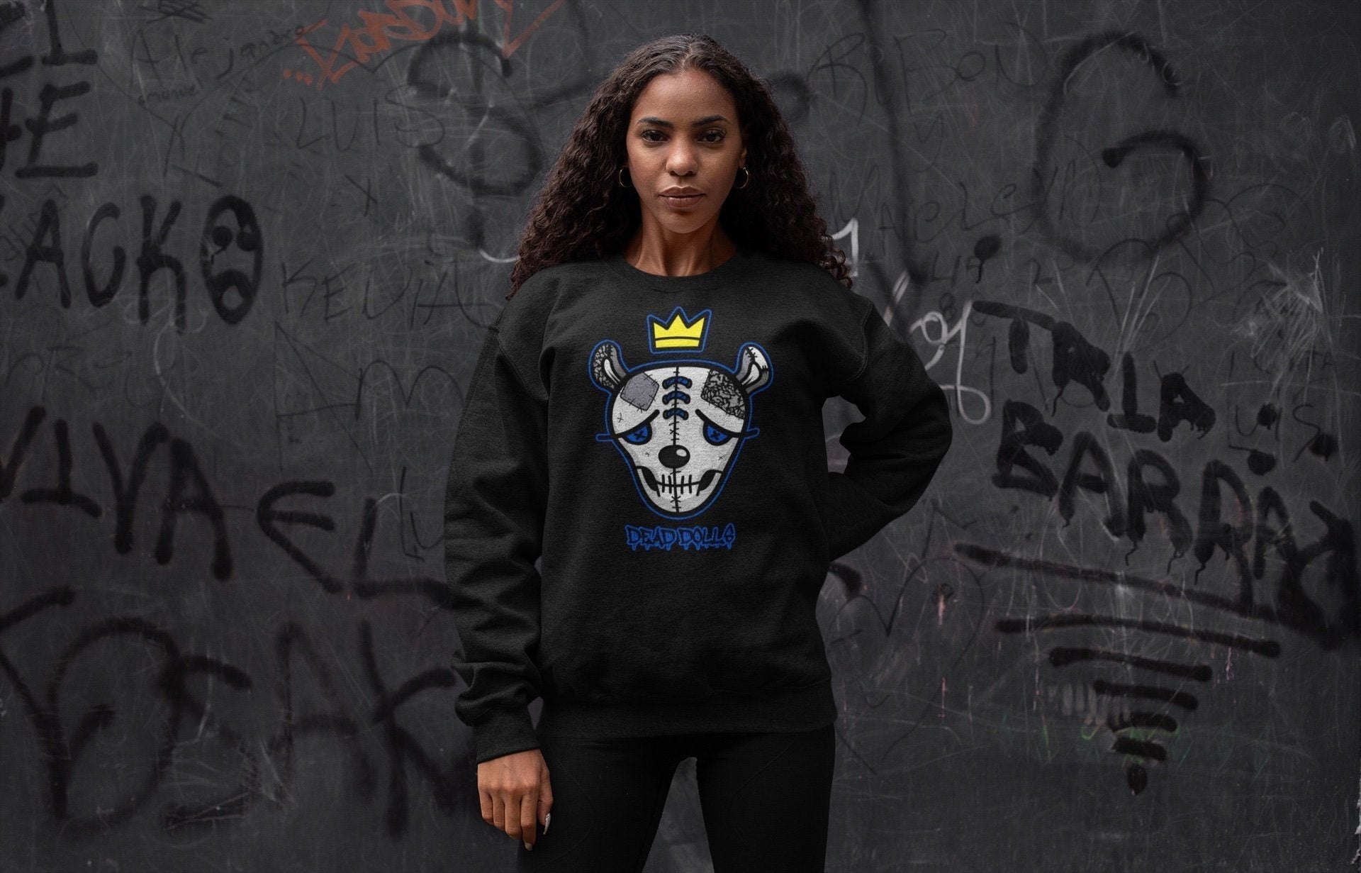 Dead Dolls Face Unisex Tops - Air Jordan 3 Racer Blue