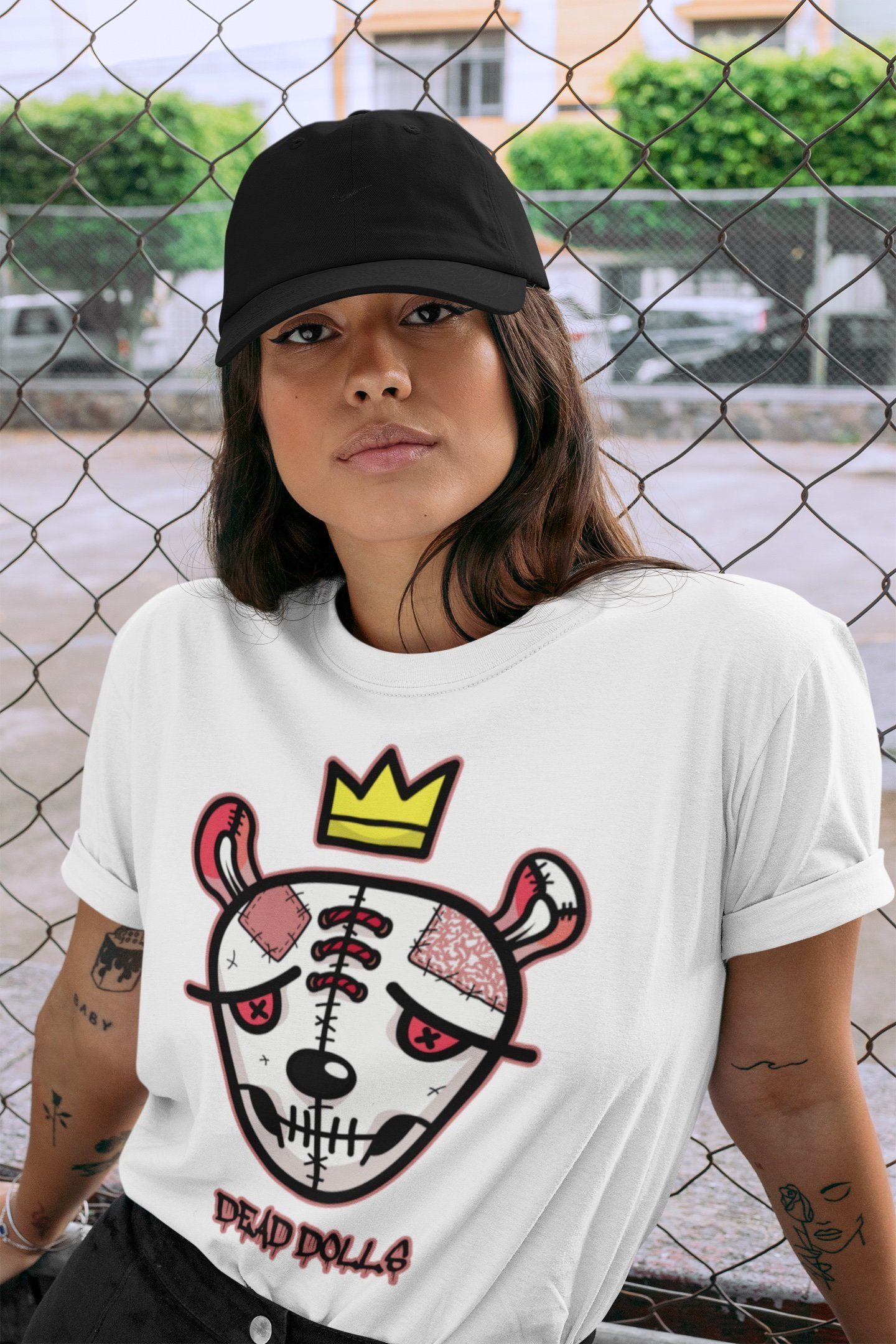 Dead Dolls Face Unisex Tops - Air Jordan 3 Rust Pink