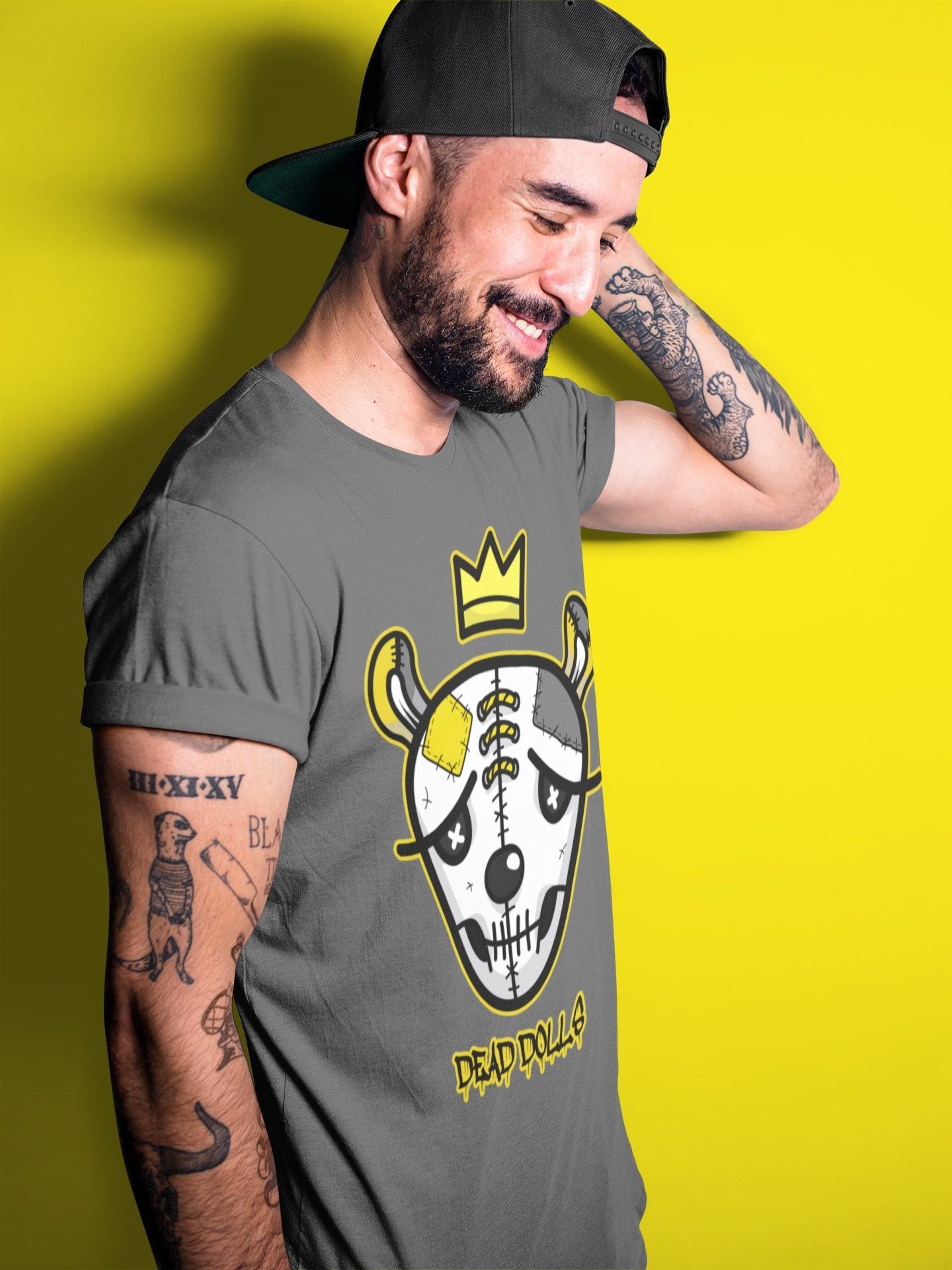 Dead Dolls Face Unisex Tops - Air Jordan 4 Lightning