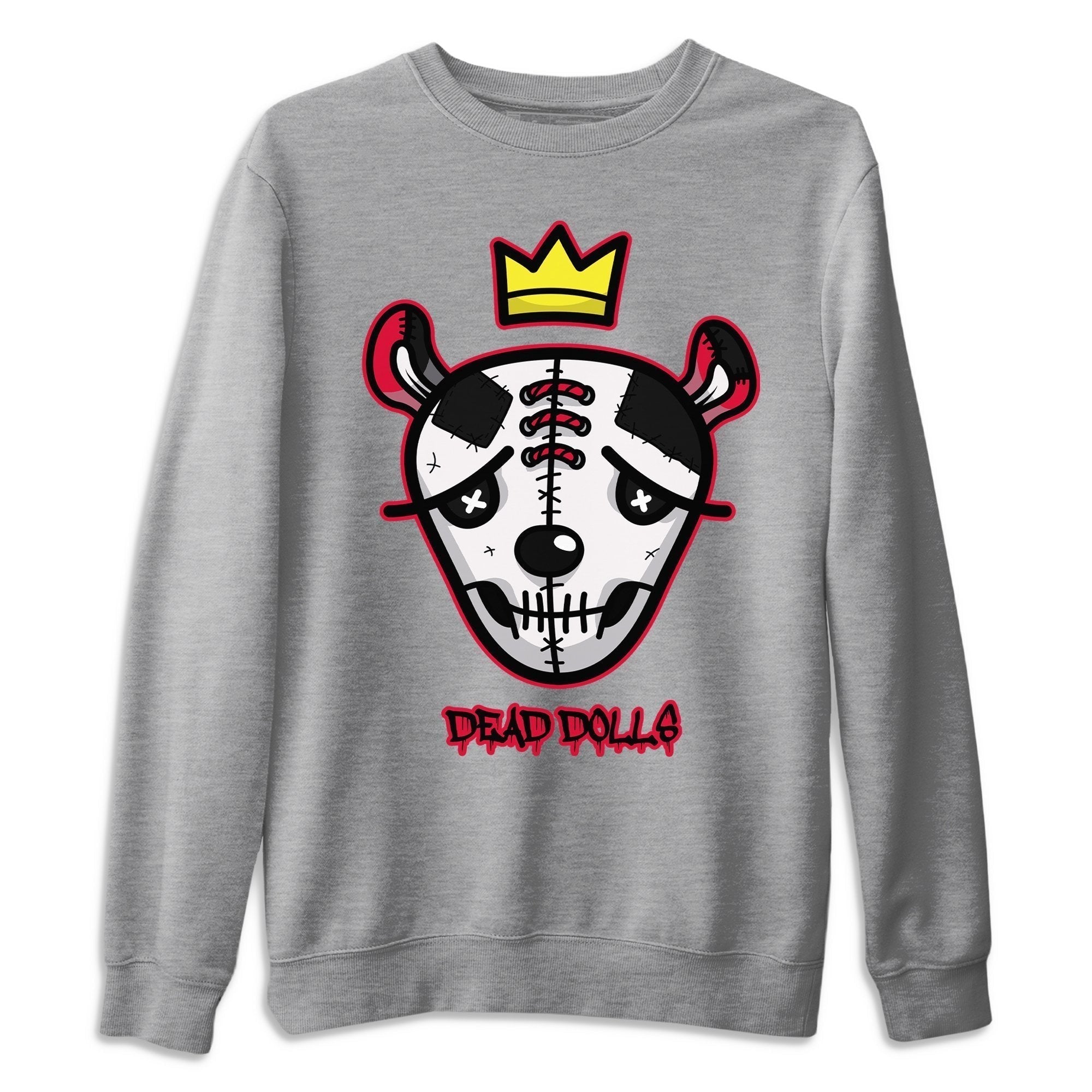 Dead Dolls Face Unisex Tops - Air Jordan 4 Red Thunder